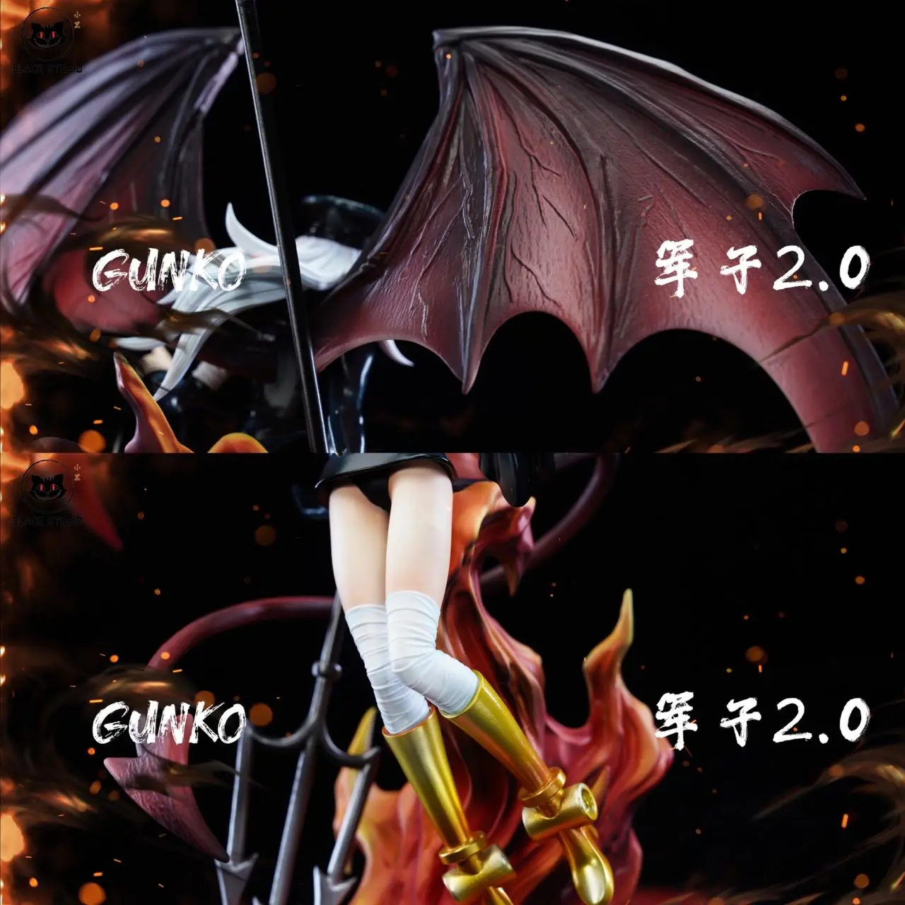 Black Studio - One Piece God's Knights 3rd St. Killingham 2.0 & Gunko 2.0 Statue(GK)(Adult 18+)