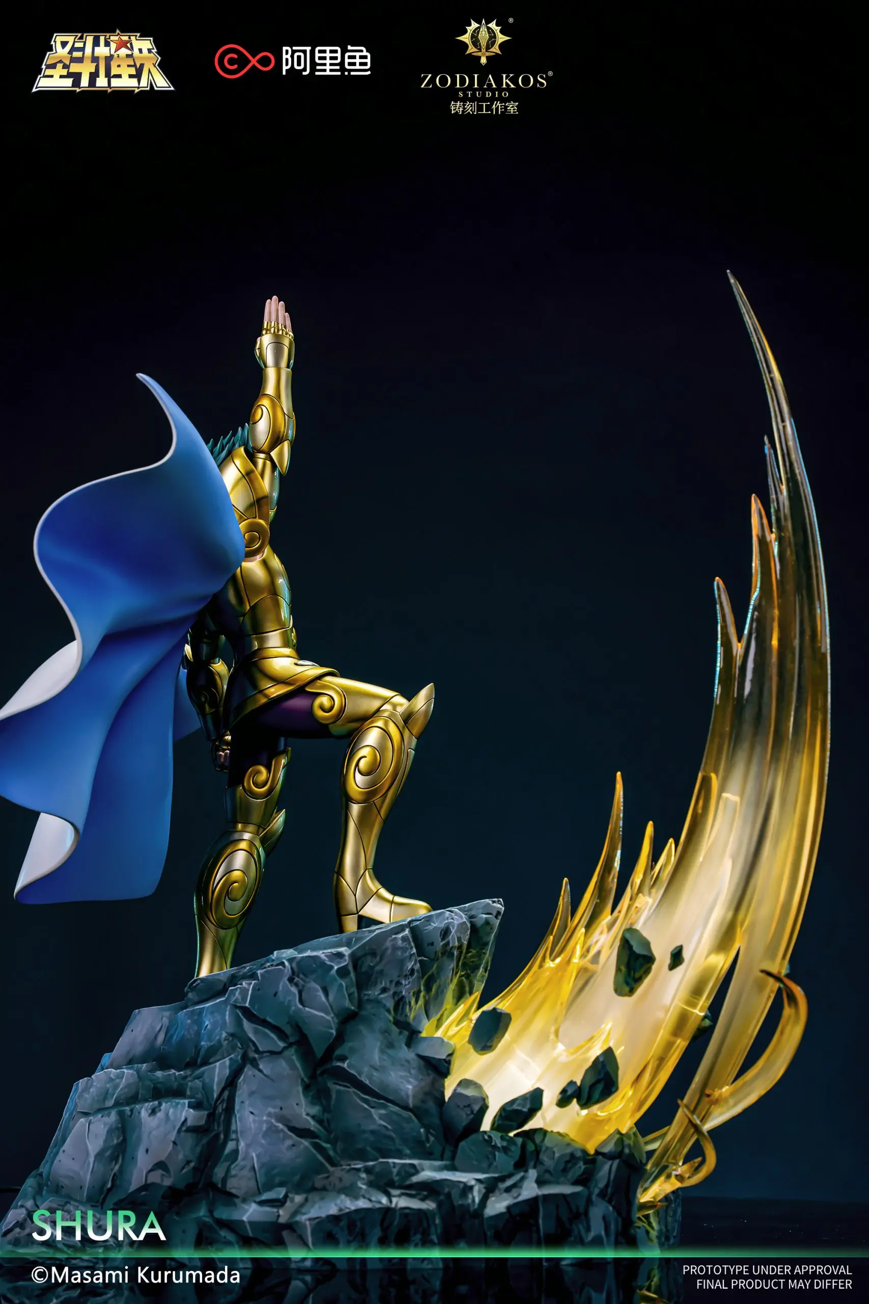 Zodiakos Studio - Capricorn Gold Saint Shura (Licensed) Statue(GK)