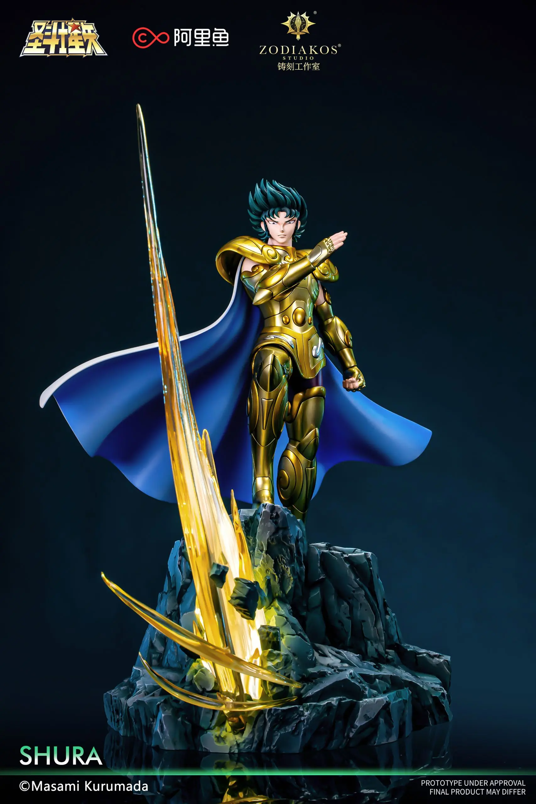 Zodiakos Studio - Capricorn Gold Saint Shura (Licensed) Statue(GK)