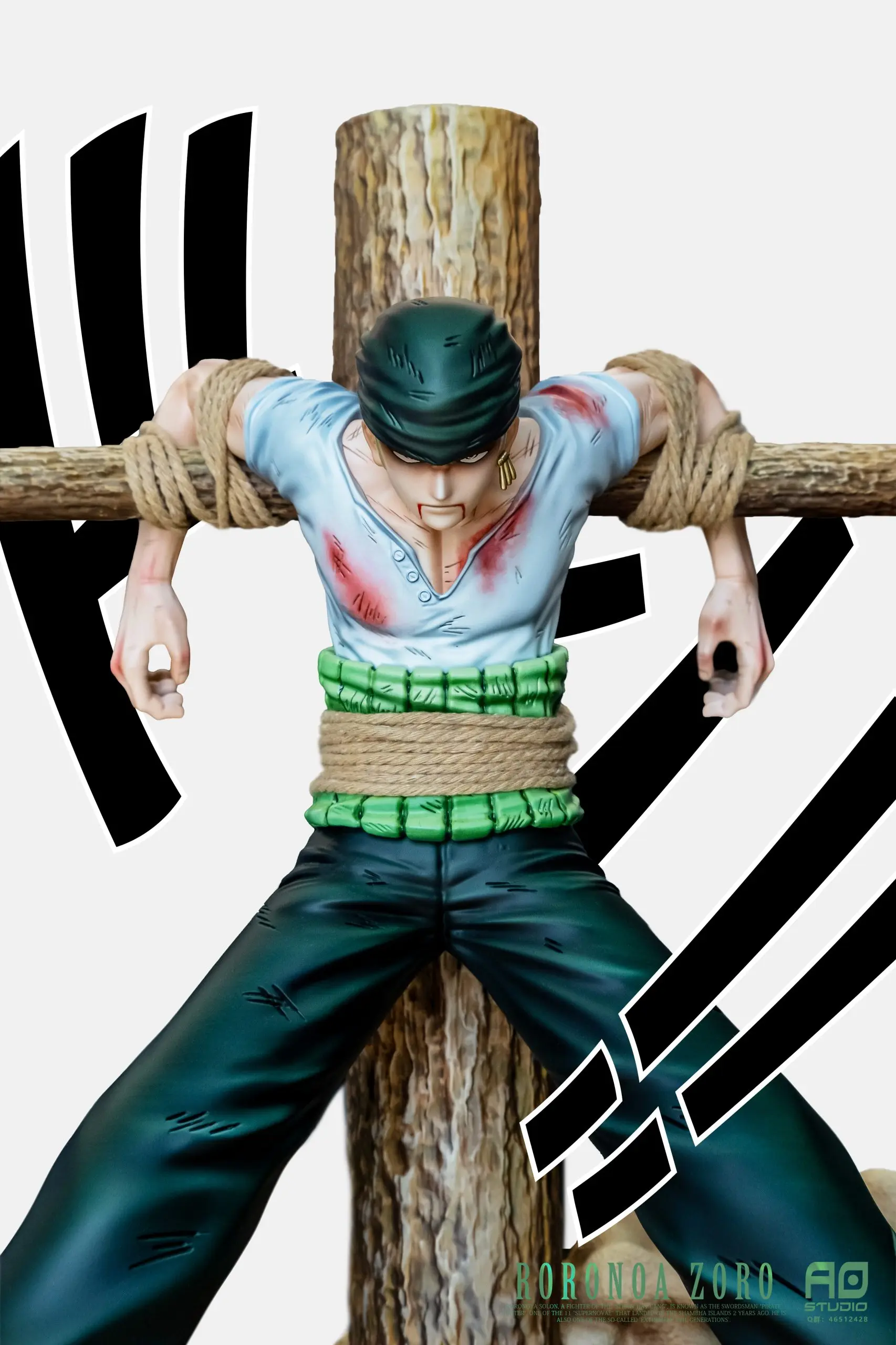 AO Studio - One Piece Pirate Series RORONOA ZORO Statue(GK)