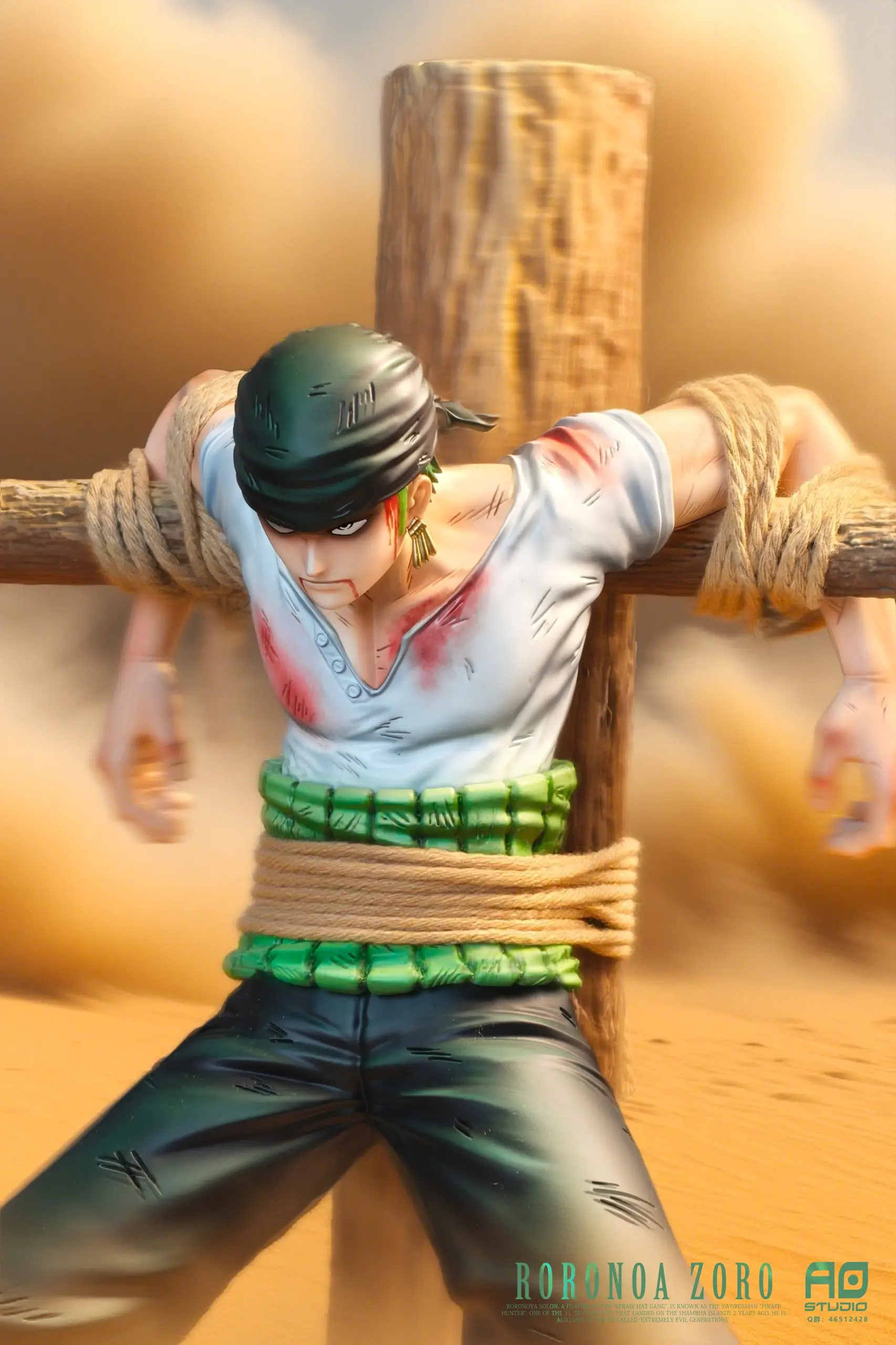 AO Studio - One Piece Pirate Series RORONOA ZORO Statue(GK)