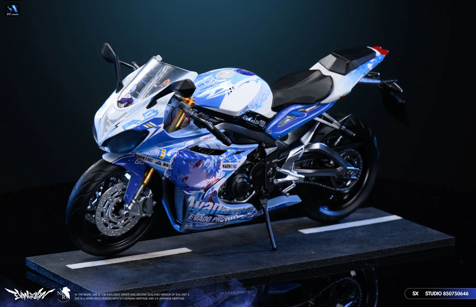 SX Studio - Neon Genesis Evangelion Motorcycle Girl Ayanami Rei Statue(GK)