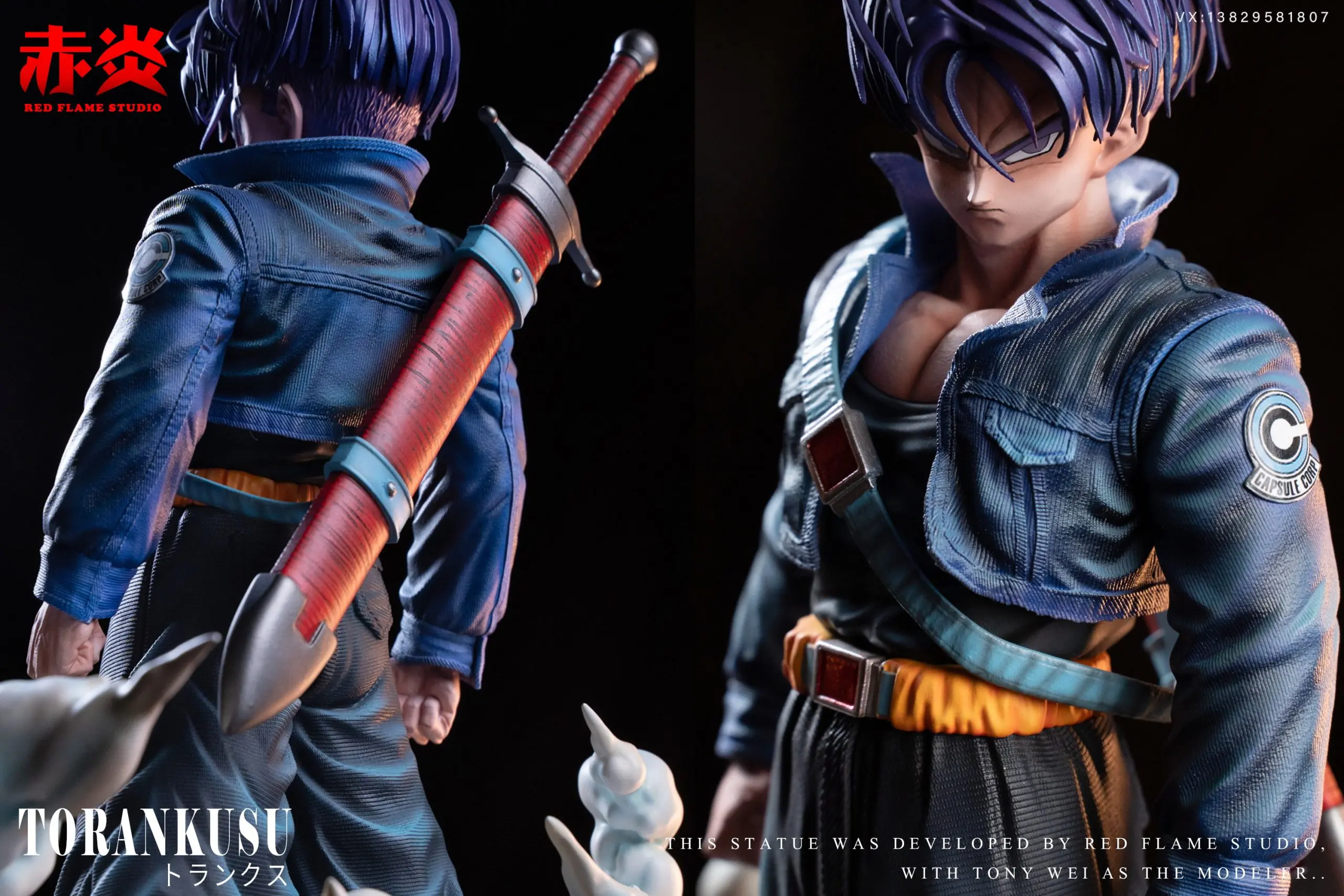 RED FLAME Studio - Dragon Ball Trunks Statue(GK)