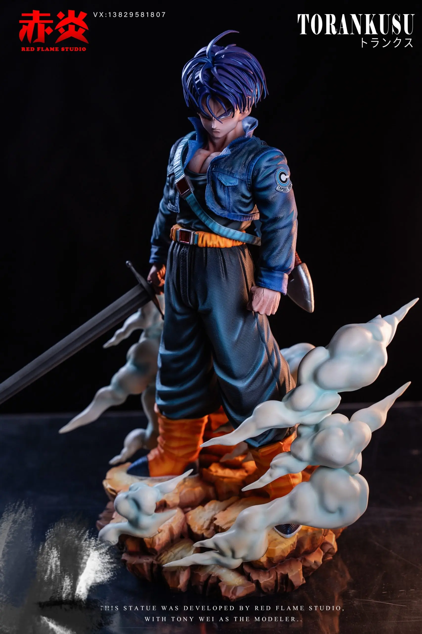 RED FLAME Studio - Dragon Ball Trunks Statue(GK)