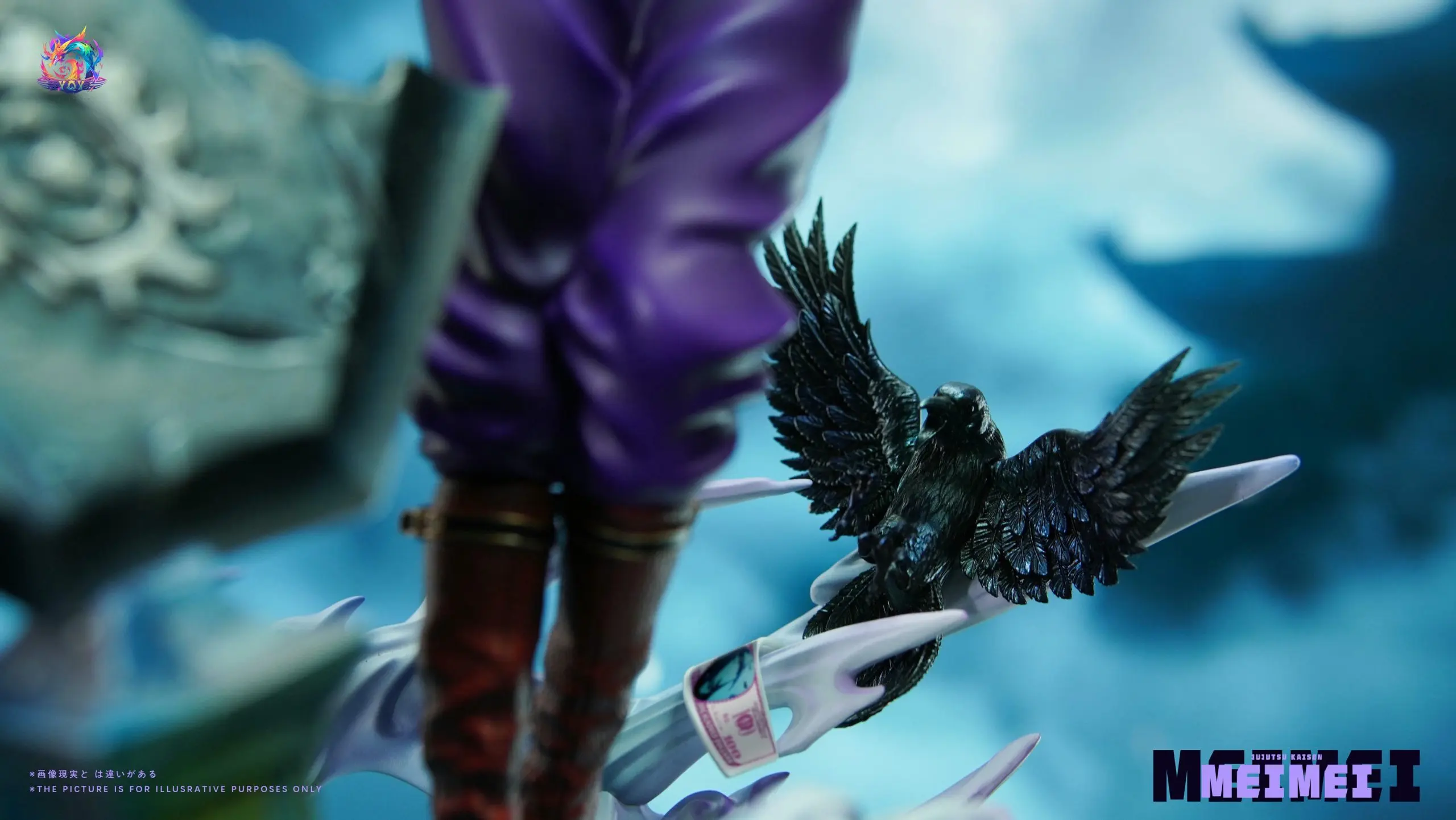 YQY Studio - Jujutsu Kaisen The White-Haired Axe Wielding Woman Mei Mei Statue(GK)