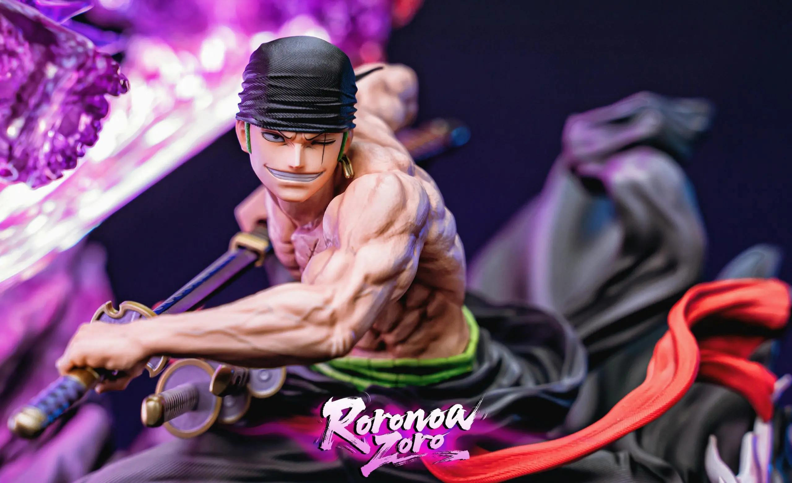 Rain Studio - One Piece Shishi Sonson Roronoa Zoro Statue(GK)
