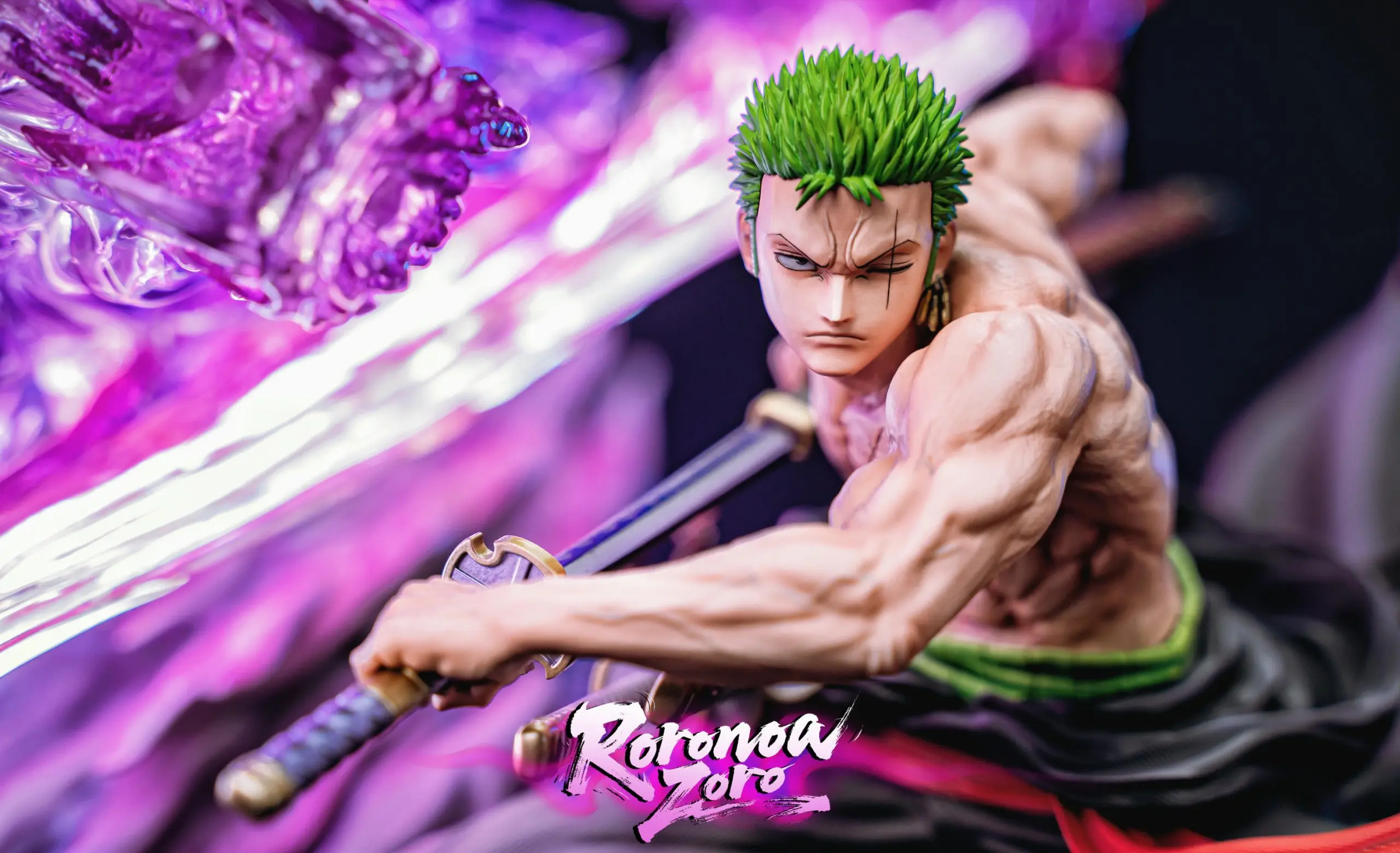 Rain Studio - One Piece Shishi Sonson Roronoa Zoro Statue(GK)