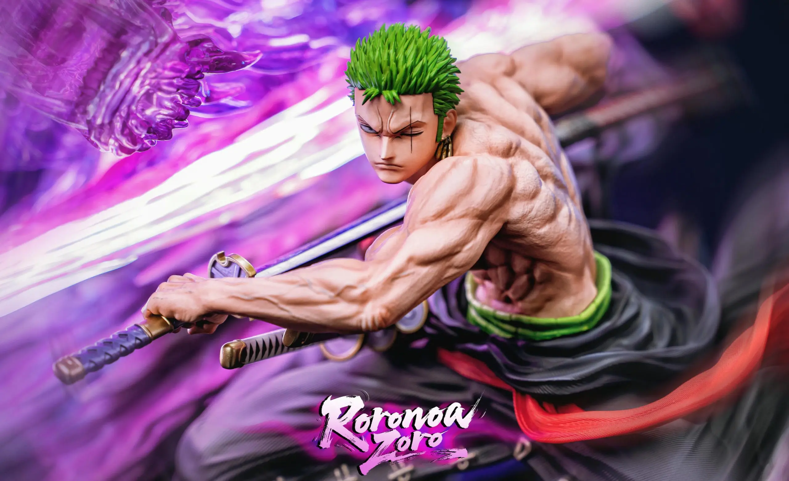 Rain Studio - One Piece Shishi Sonson Roronoa Zoro Statue(GK)