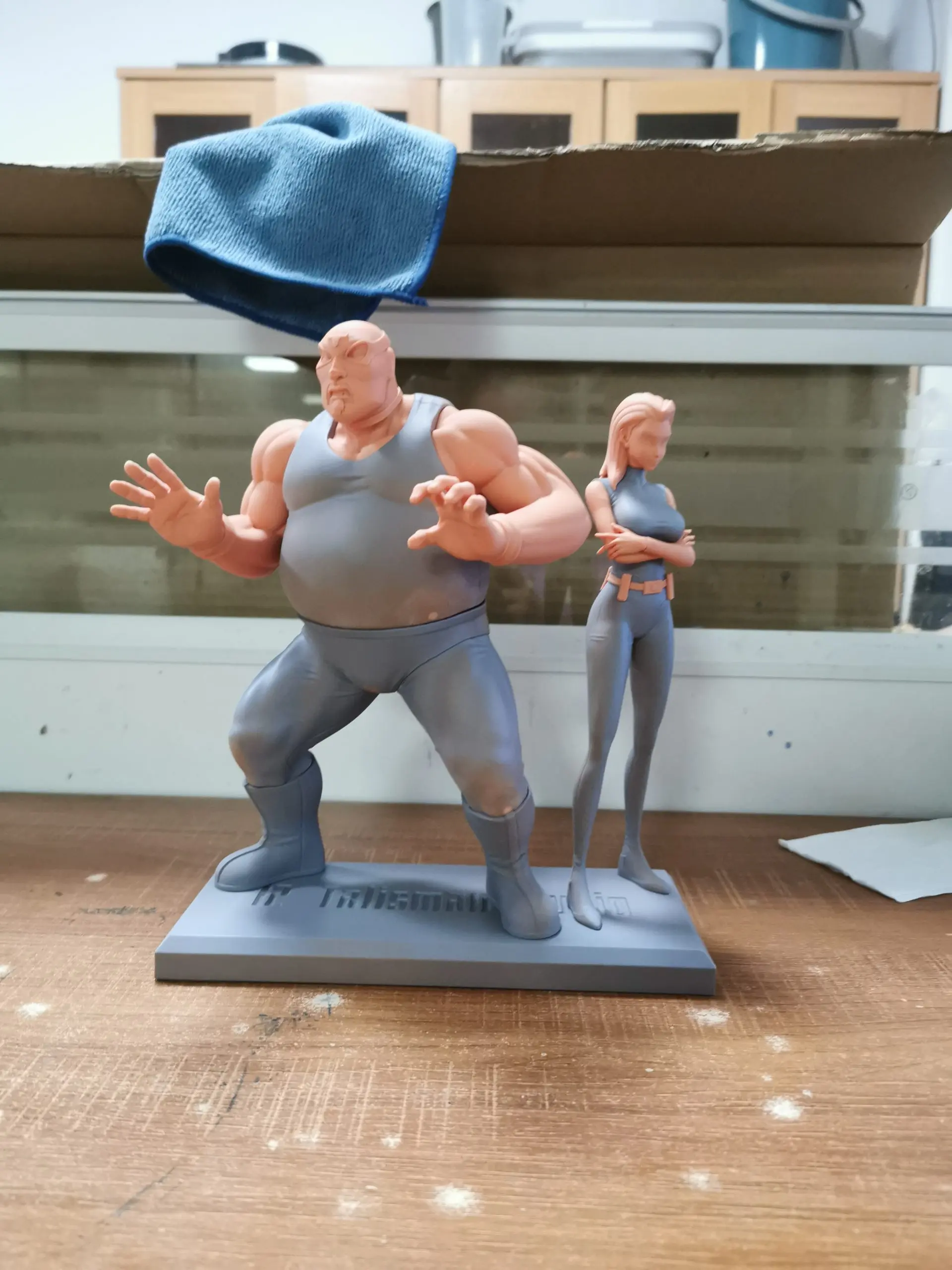 12 talisman Studio - Jackie Chan Adventures El Toro Fuerte & Viper Statue(GK) 