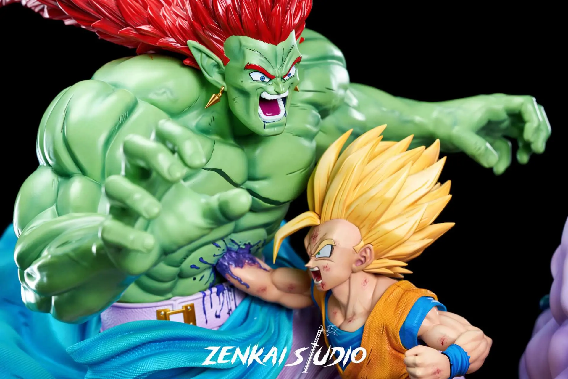 Zenkai Studio - Dragon Ball Z OAV Versus Series 1/4 Scale Diorama Son Goku & Bojack Statue(GK) 
