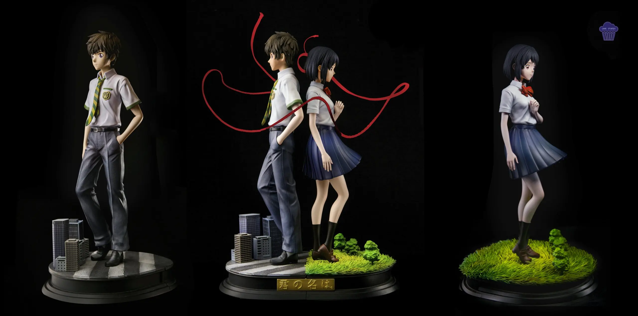 Cake Studio - Your Name #1 Taki Tachibana & Mitsuha Miyamizu Statue(GK)