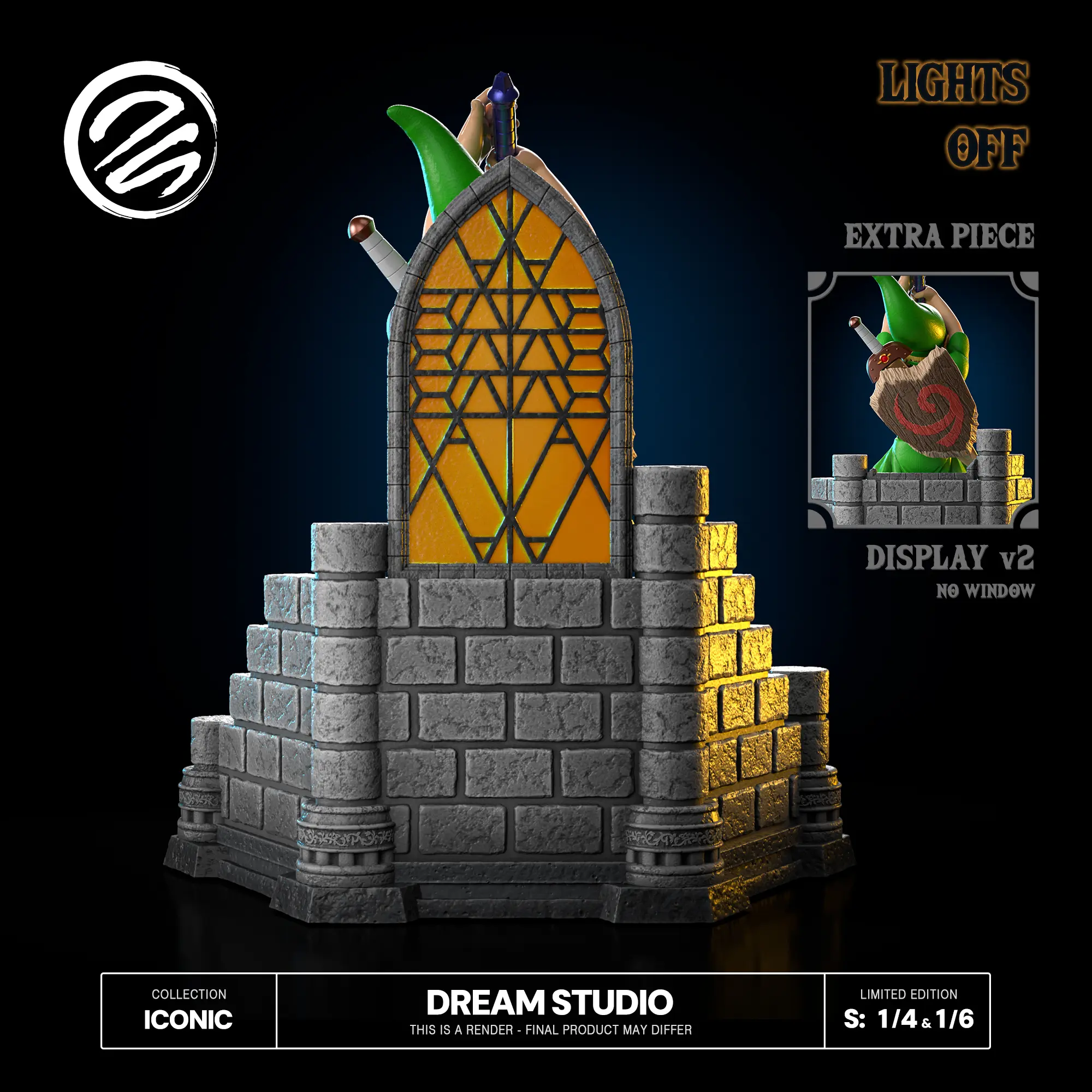 Dream Studio - The Legend of Zelda Young Link Sword Statue(GK) 