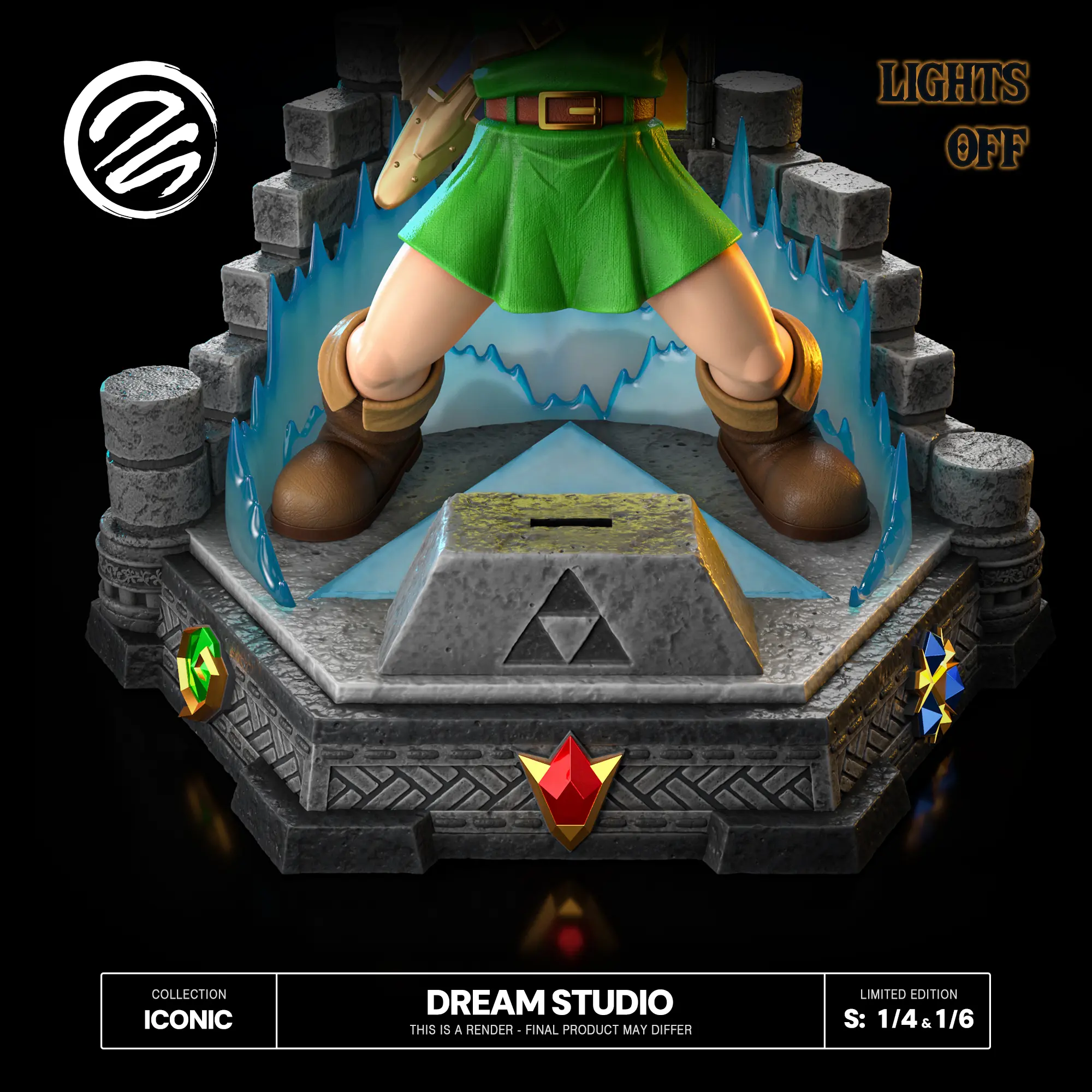 Dream Studio - The Legend of Zelda Young Link Sword Statue(GK) 