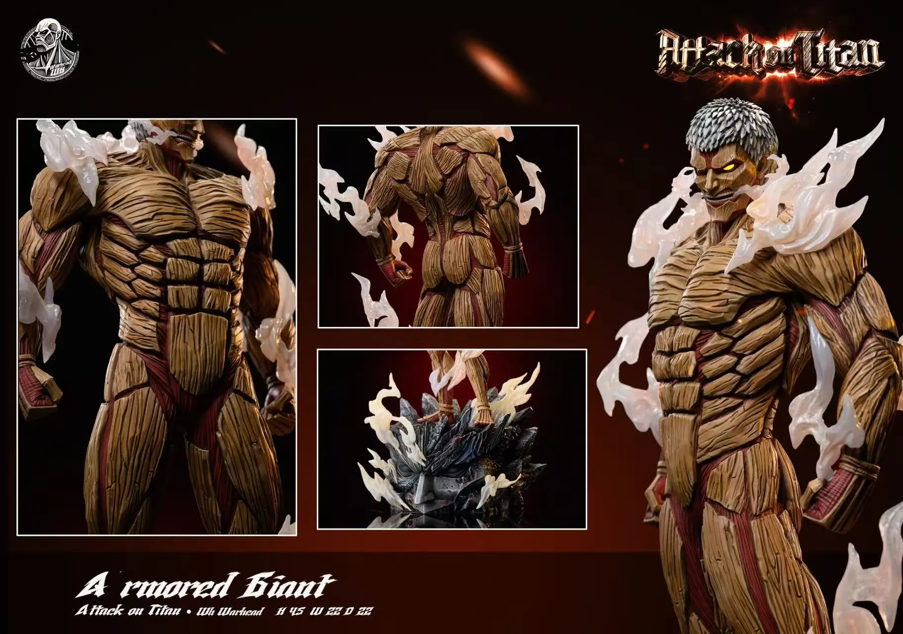 Warhead Studio - Attack on Titan Armored Titan Statue(GK)