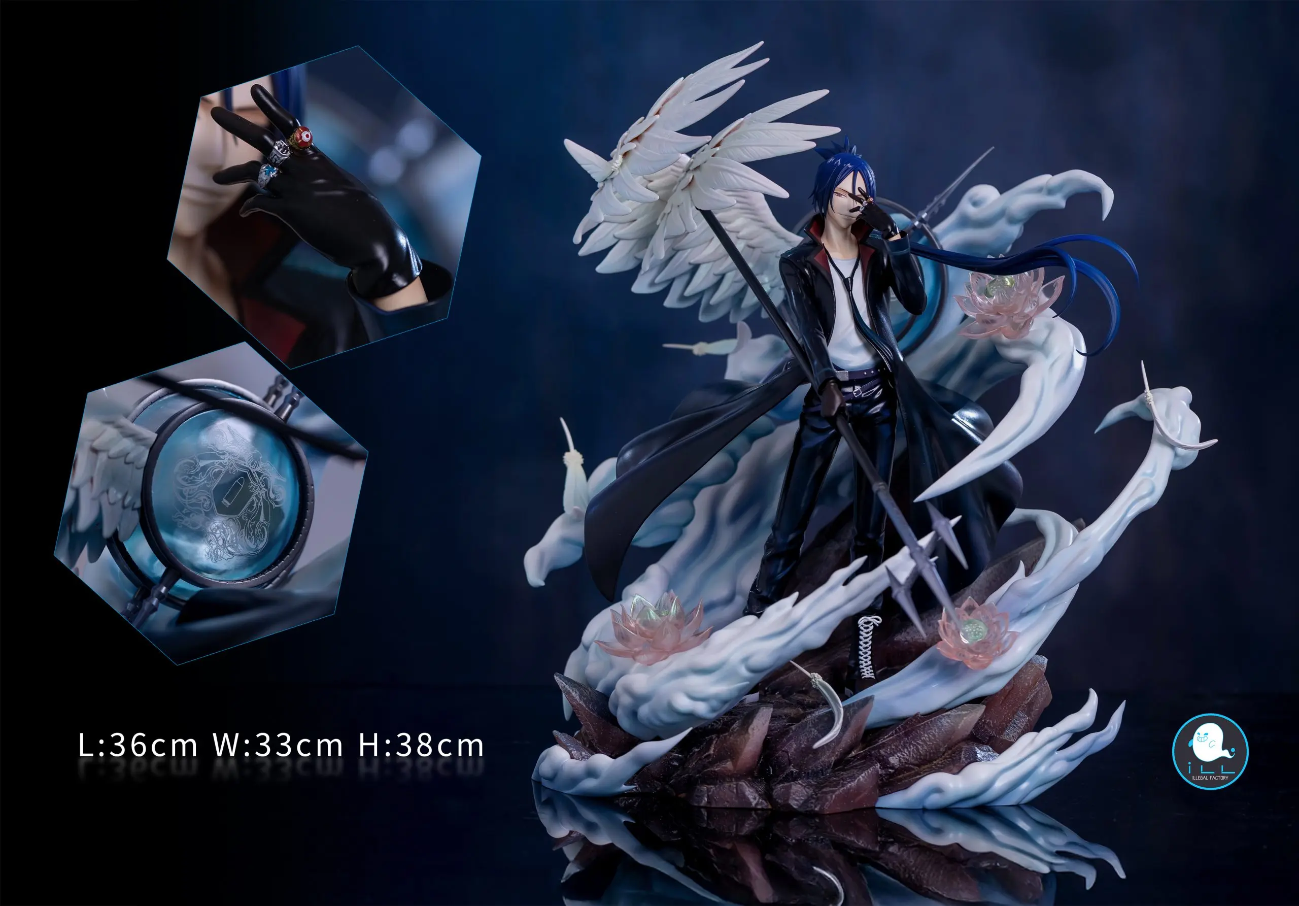 ILLegal Factory Studio - Katekyo Hitman Reborn Hot Blood Soul #15 Mukuro Rokudo 2.0 Statue(GK)