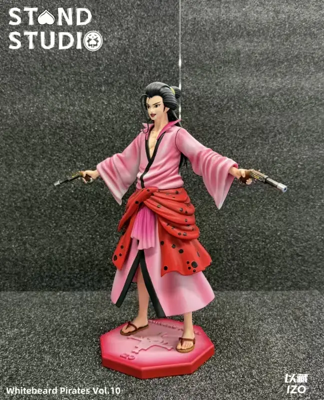 Stand Studio - One Piece Whitebeard Pirates #10 Izou Statue(GK)