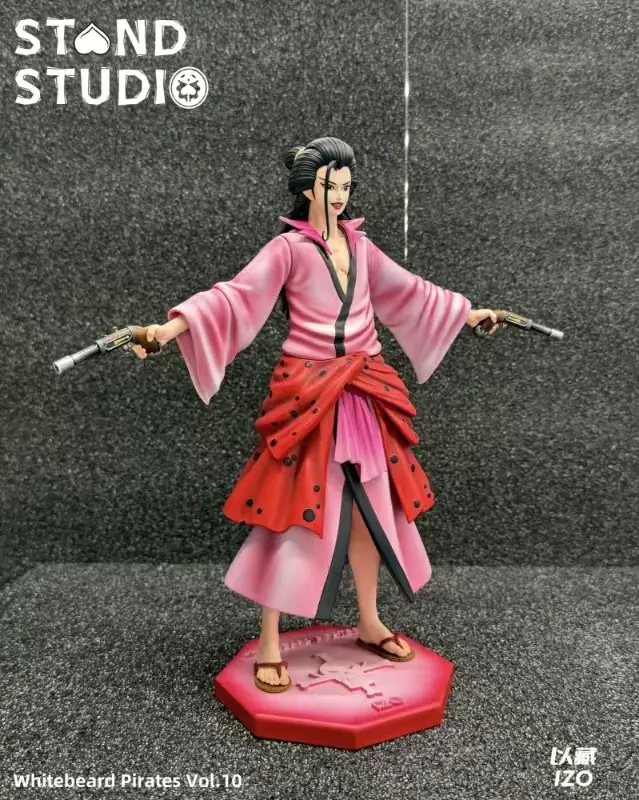 Stand Studio - One Piece Whitebeard Pirates #10 Izou Statue(GK)