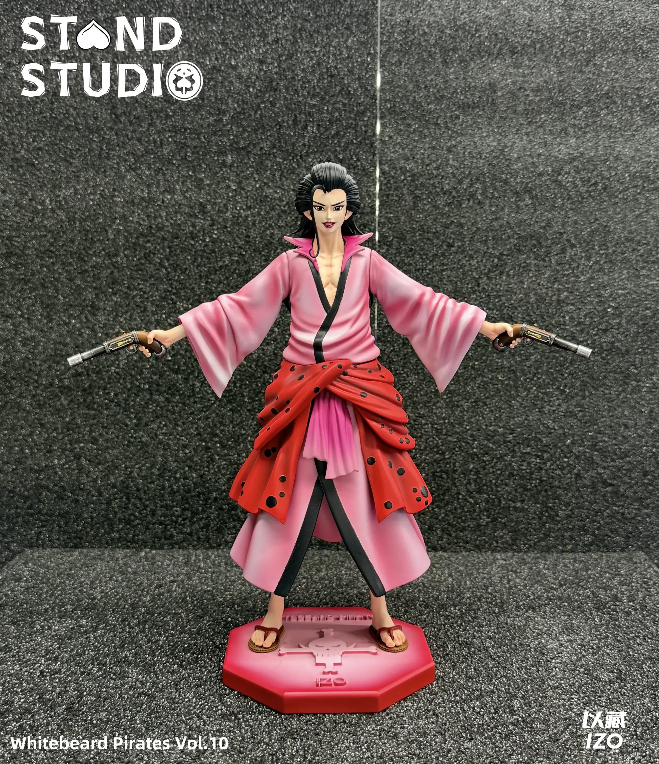 Stand Studio - One Piece Whitebeard Pirates #10 Izou Statue(GK)
