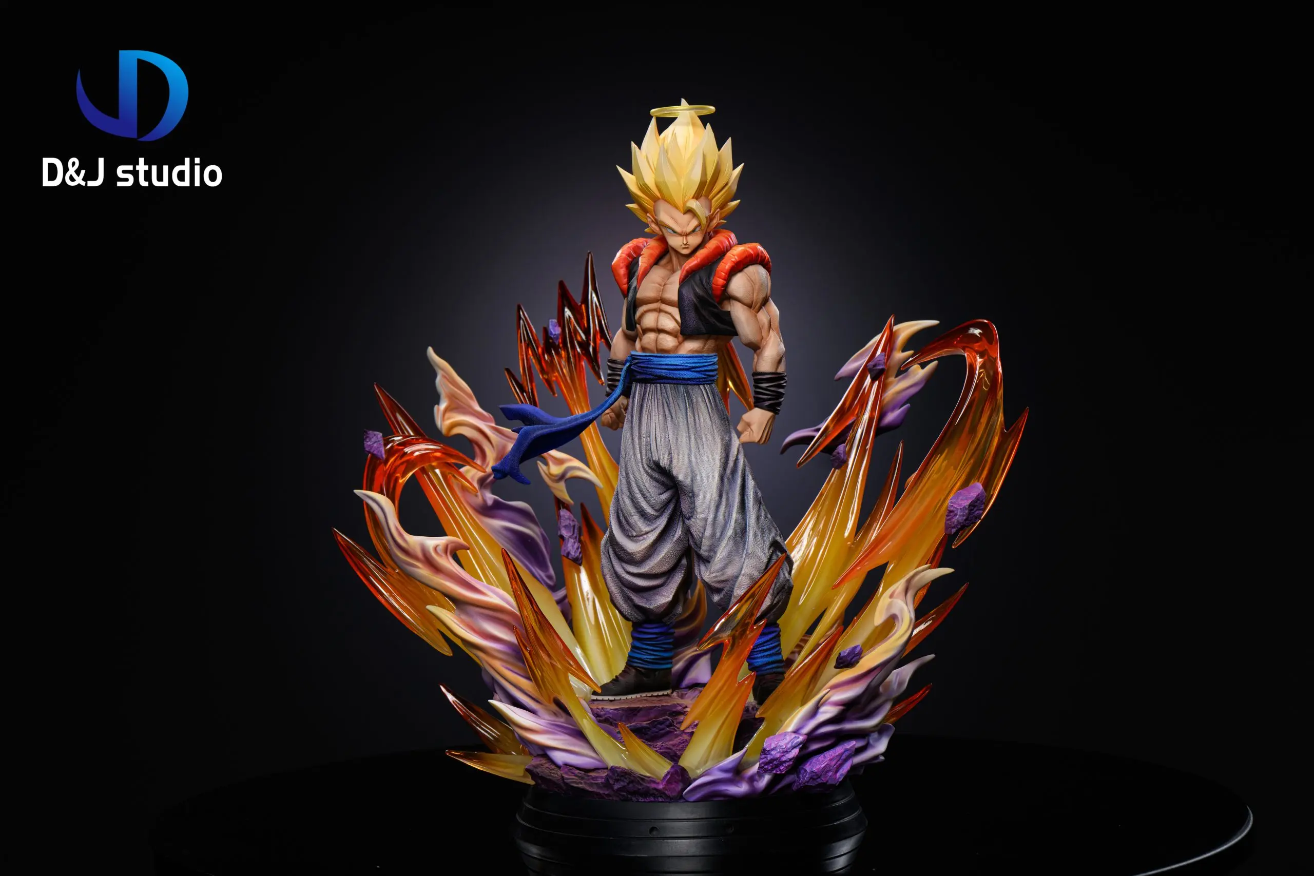 D&J studio - Dragon Ball Super Saiyan Gogeta Statue(GK)