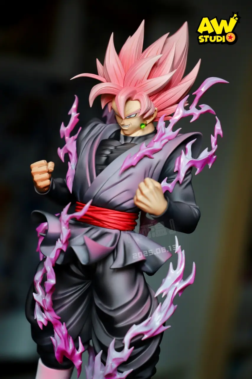 AW Studio - Dragon Ball Power Up Super Saiyan ROSE Statue(GK) 
