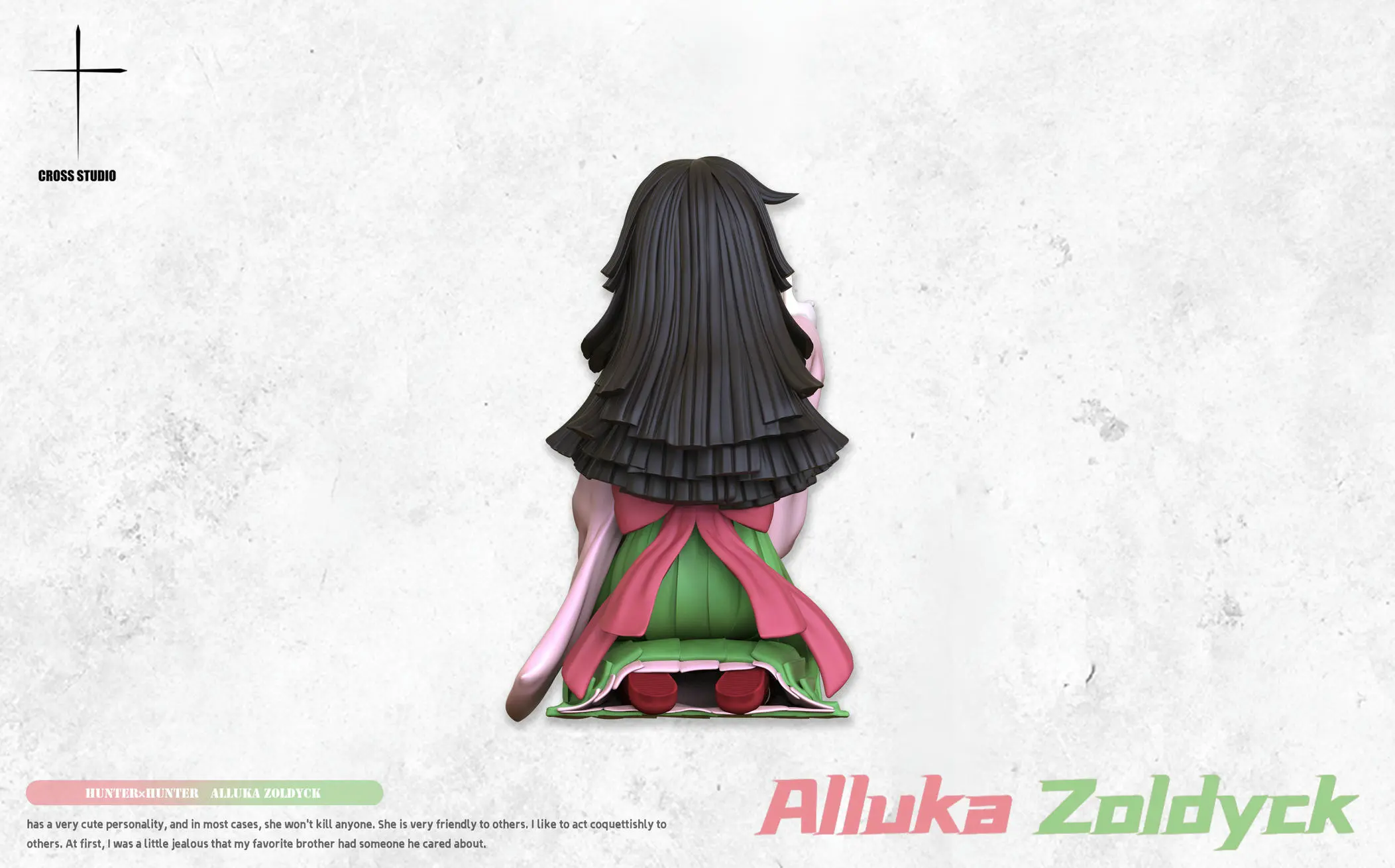 Cross Studio - Hunter x Hunter Squatting Alluka Statue(GK) 