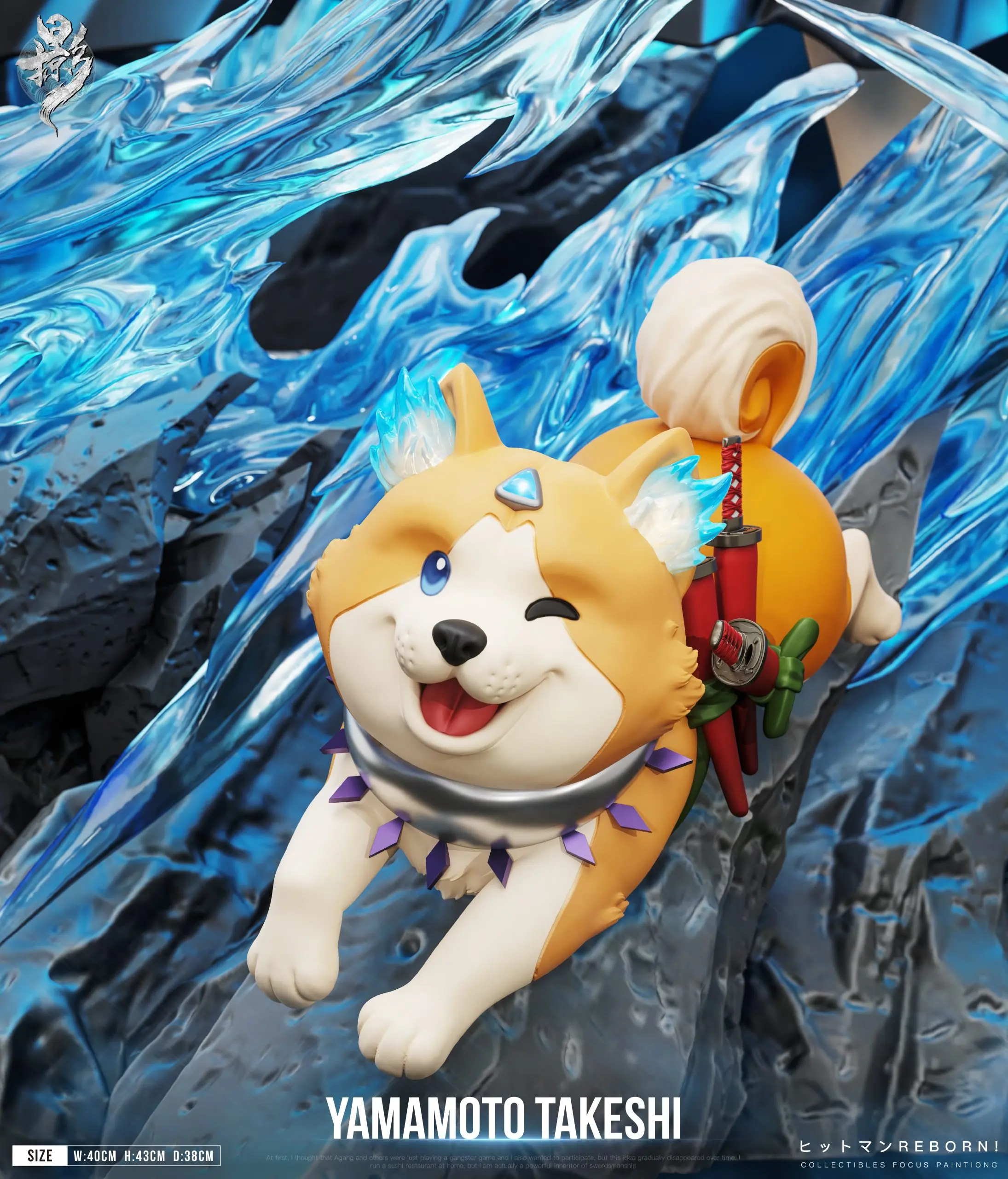 Lue Ying Studio - Katekyo Hitman Reborn Series #3 Yamamoto Takeshi  Statue 