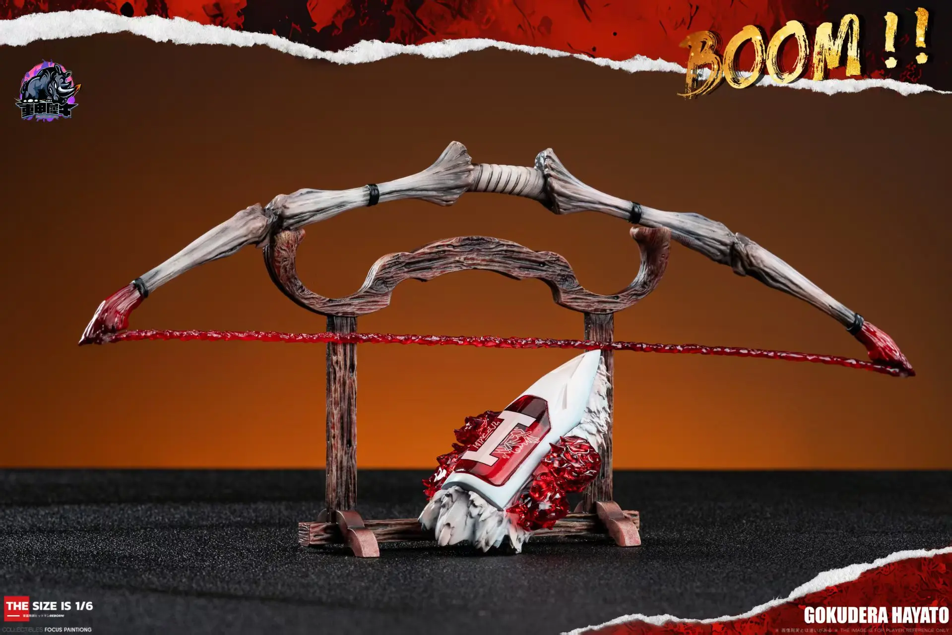 Zhong Jia Xi Niu Studio - Katekyo Hitman Reborn Hayato Gokudera Statue(GK) 