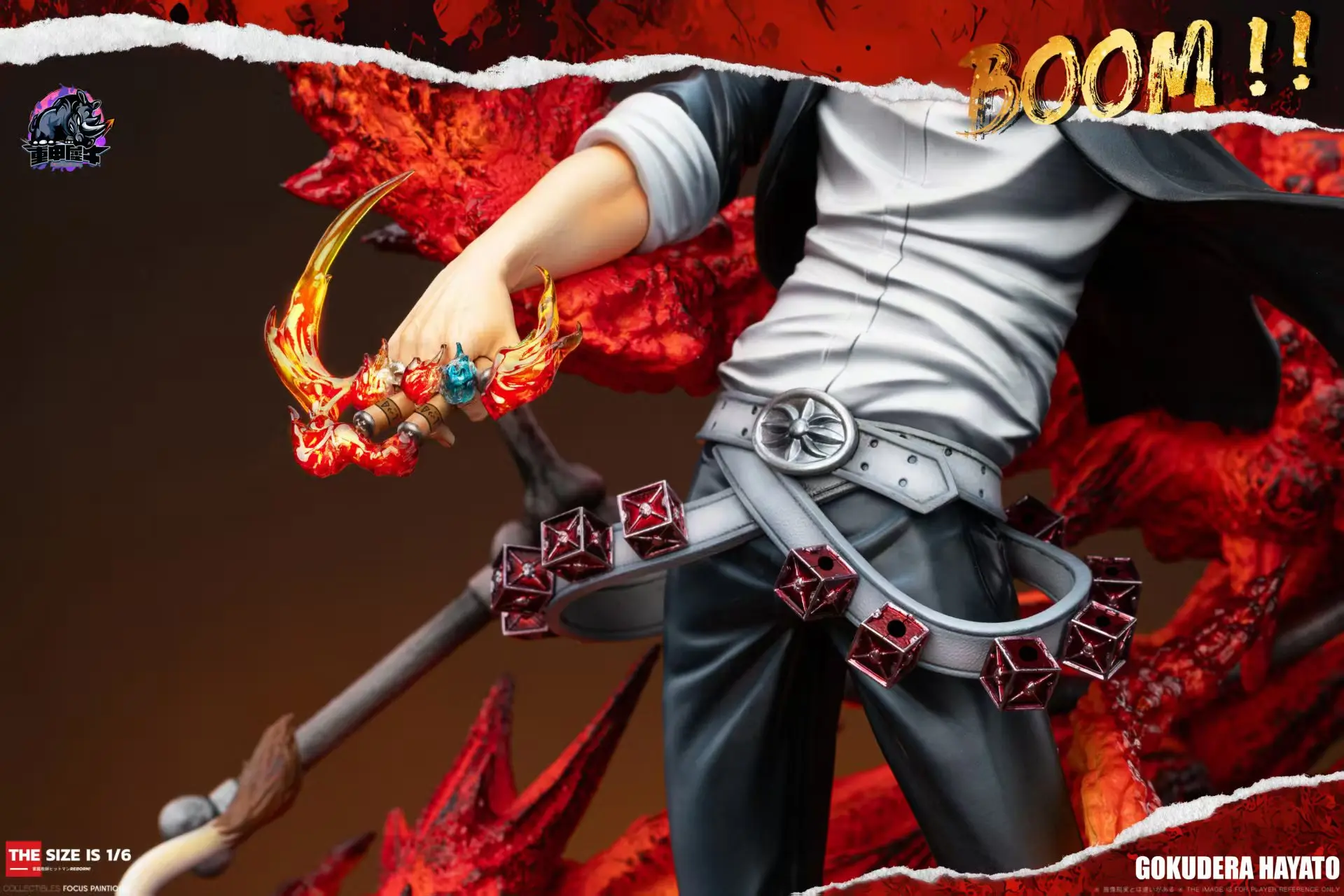Zhong Jia Xi Niu Studio - Katekyo Hitman Reborn Hayato Gokudera Statue(GK) 