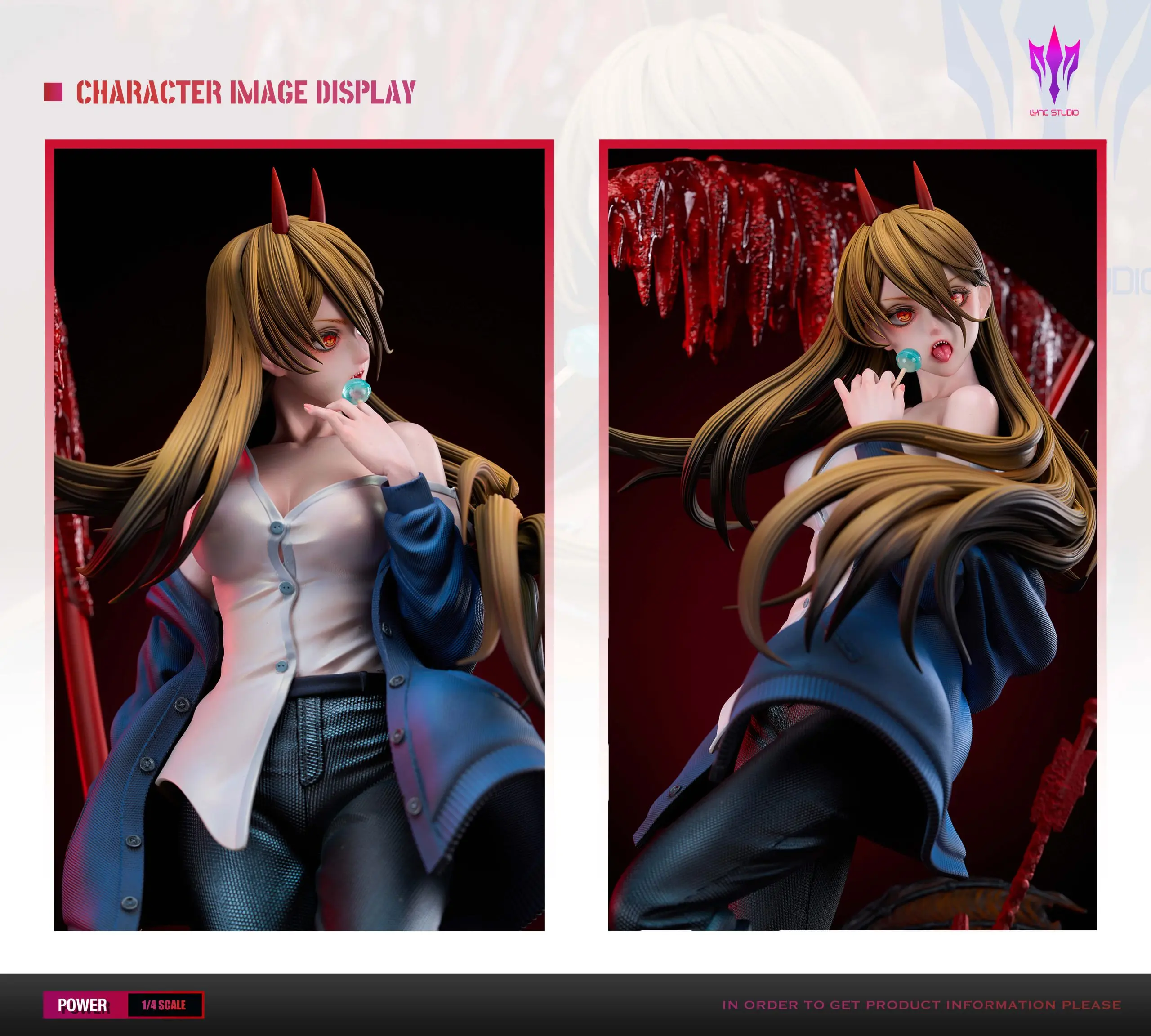 Lync Studio - Chainsaw Man Power Statue(GK)