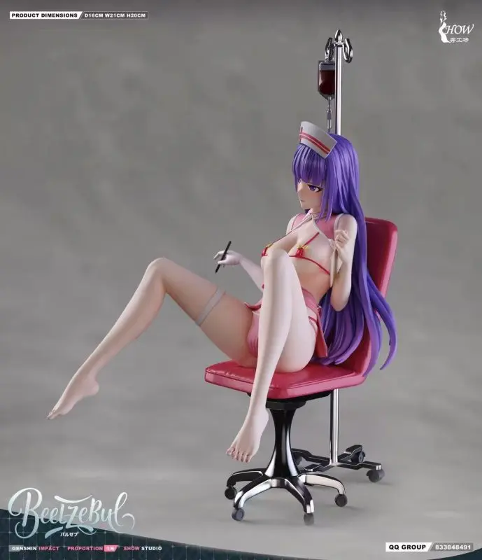 Xiu Gong Chang Studio - Genshin Impact Raiden Nurse Outfit Statue(GK)(Adult 18+)