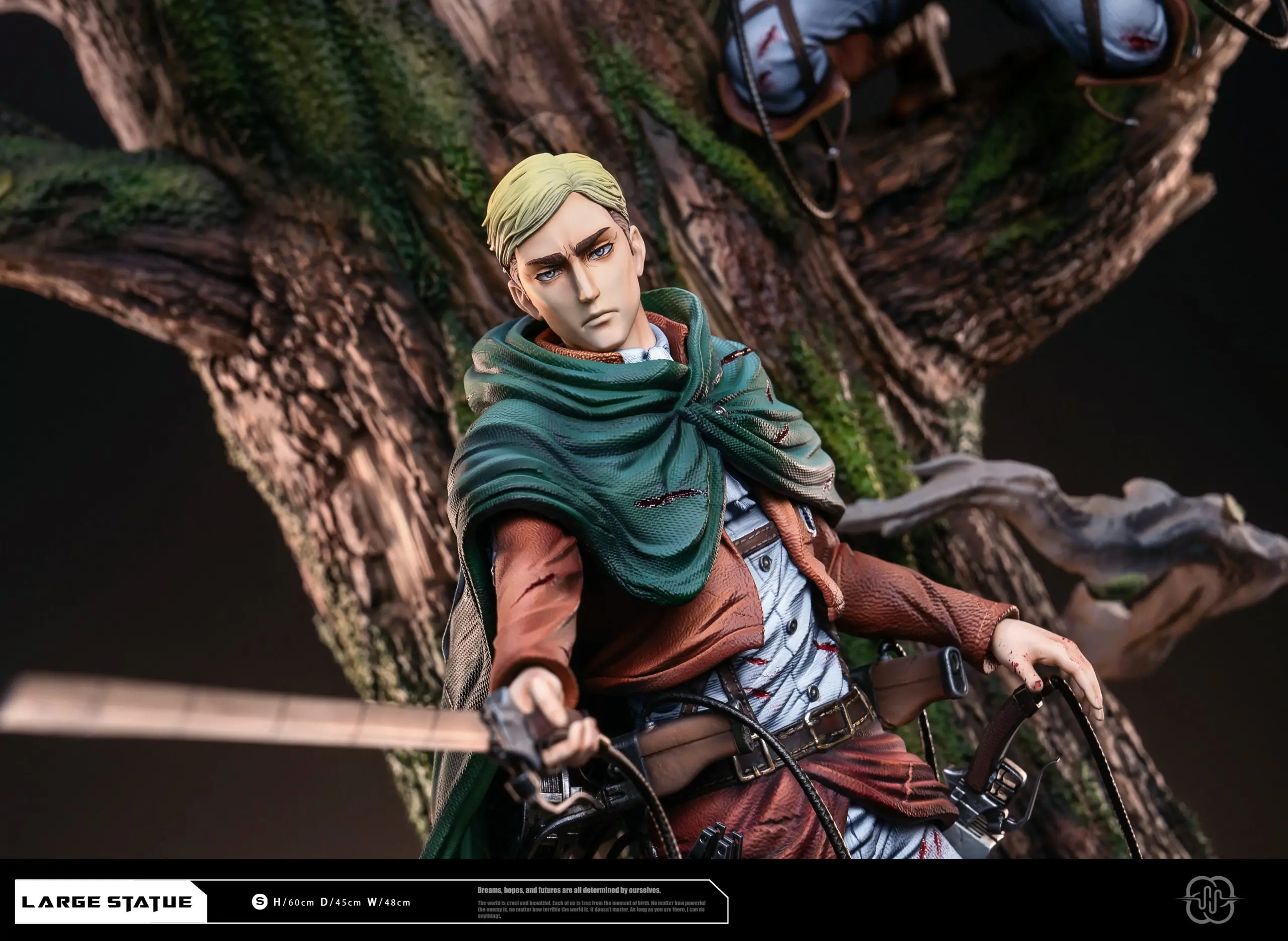 Hertz Studio - Attack On Titan The Sharpest Sword Levi & Erwin​​ Statue(GK)