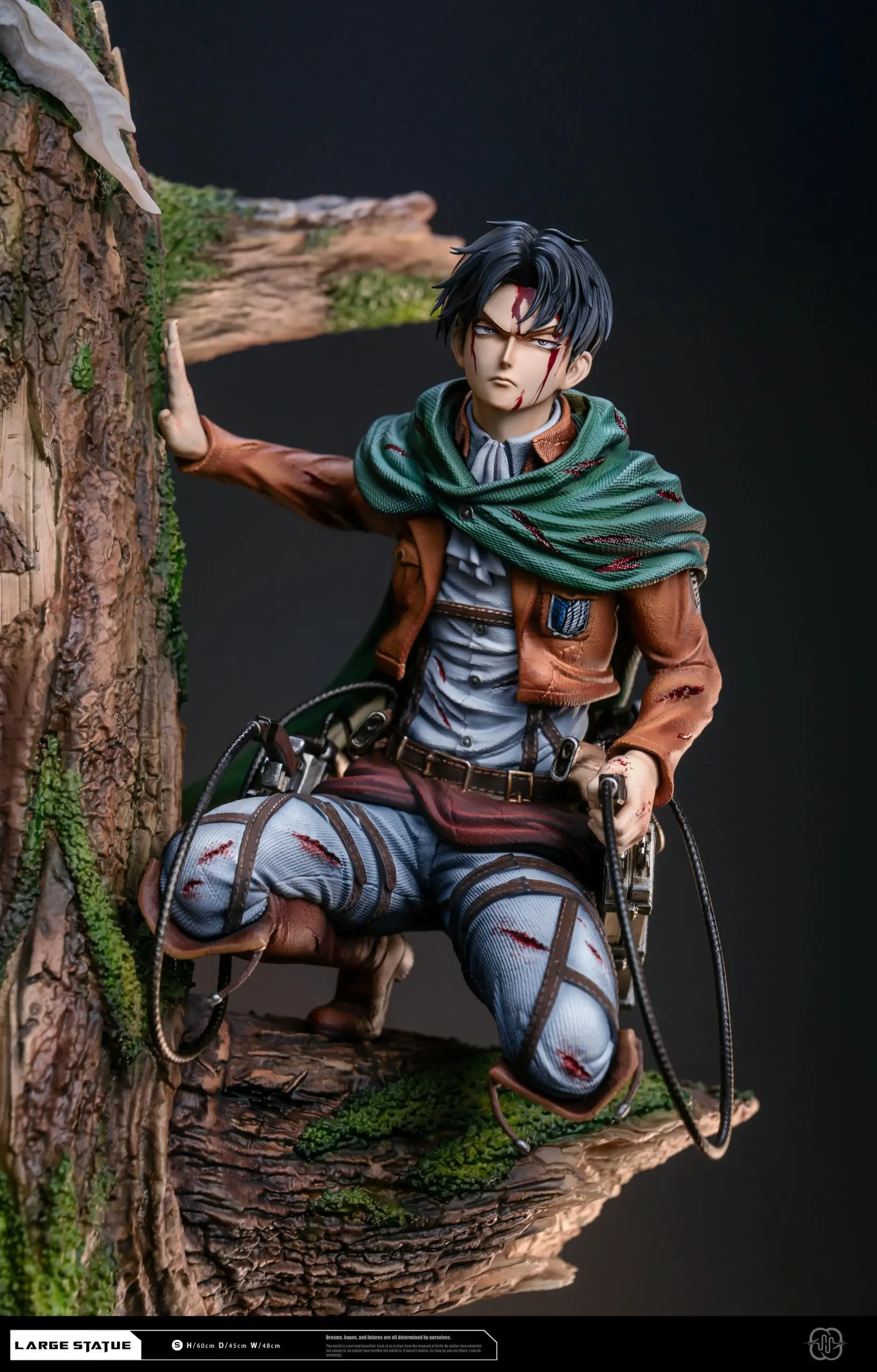 Hertz Studio - Attack On Titan The Sharpest Sword Levi & Erwin​​ Statue(GK)