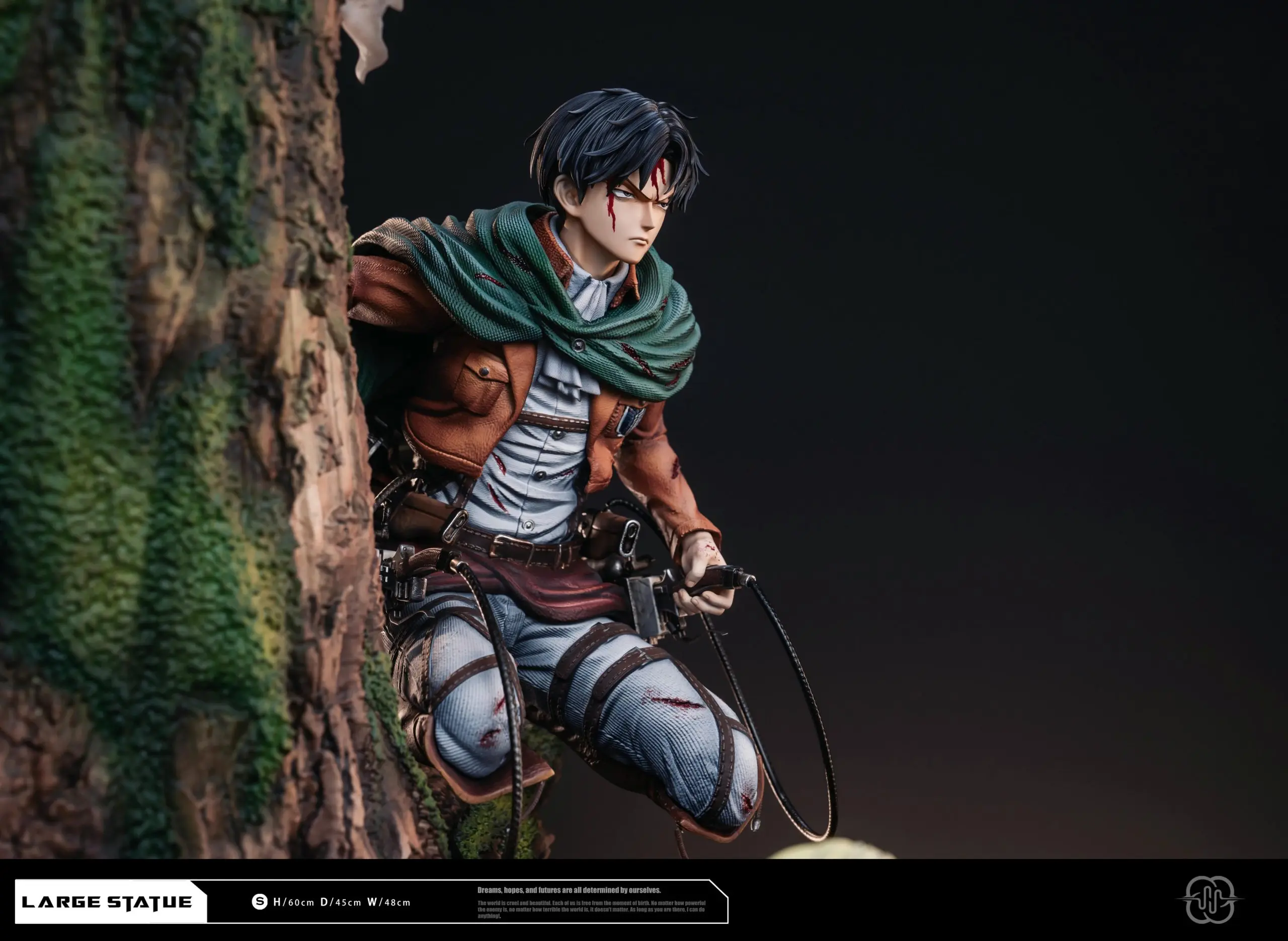 Hertz Studio - Attack On Titan The Sharpest Sword Levi & Erwin​​ Statue(GK)