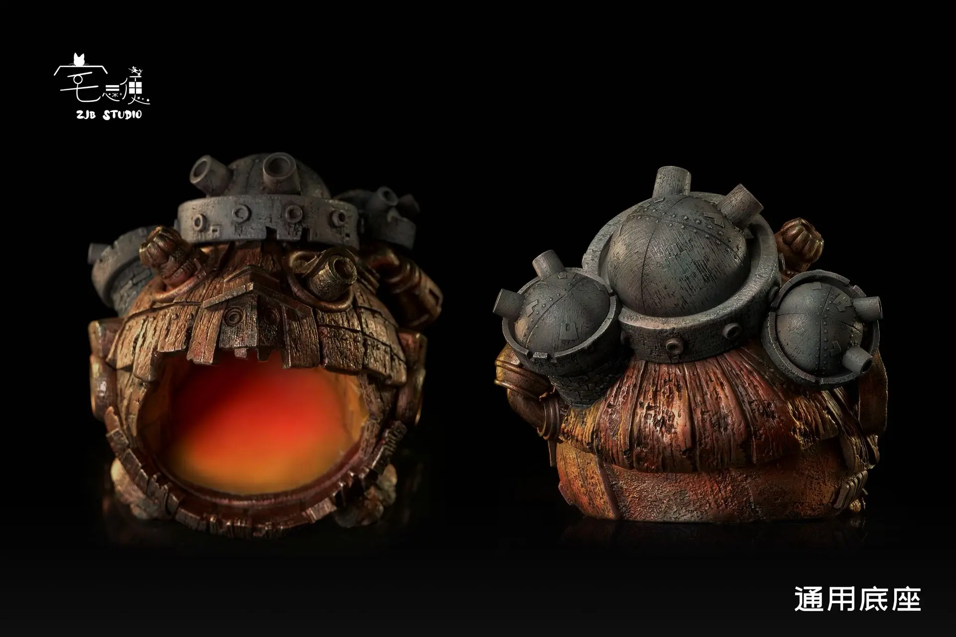 ZJB Studio - Howl's Moving Castle Hayao Miyazaki Desktop Series Castle Calcifer  Statue(GK)