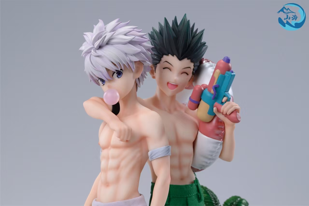 Sankai Studio - Hunter x Hunter Killua Gon Beach Series  1/6 Statue (GK)