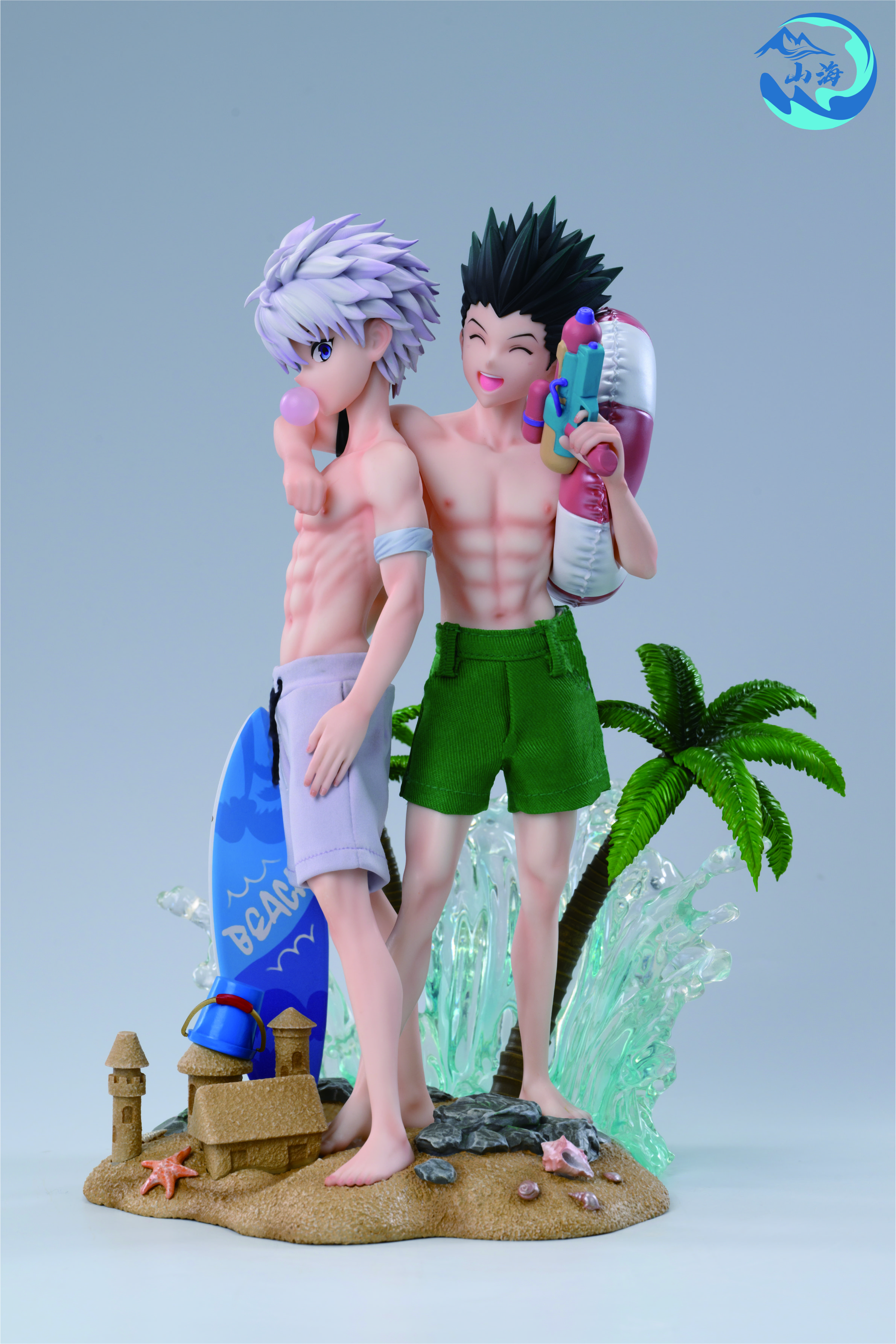 Sankai Studio - Hunter x Hunter Killua Gon Beach Series  1/6 Statue (GK)
