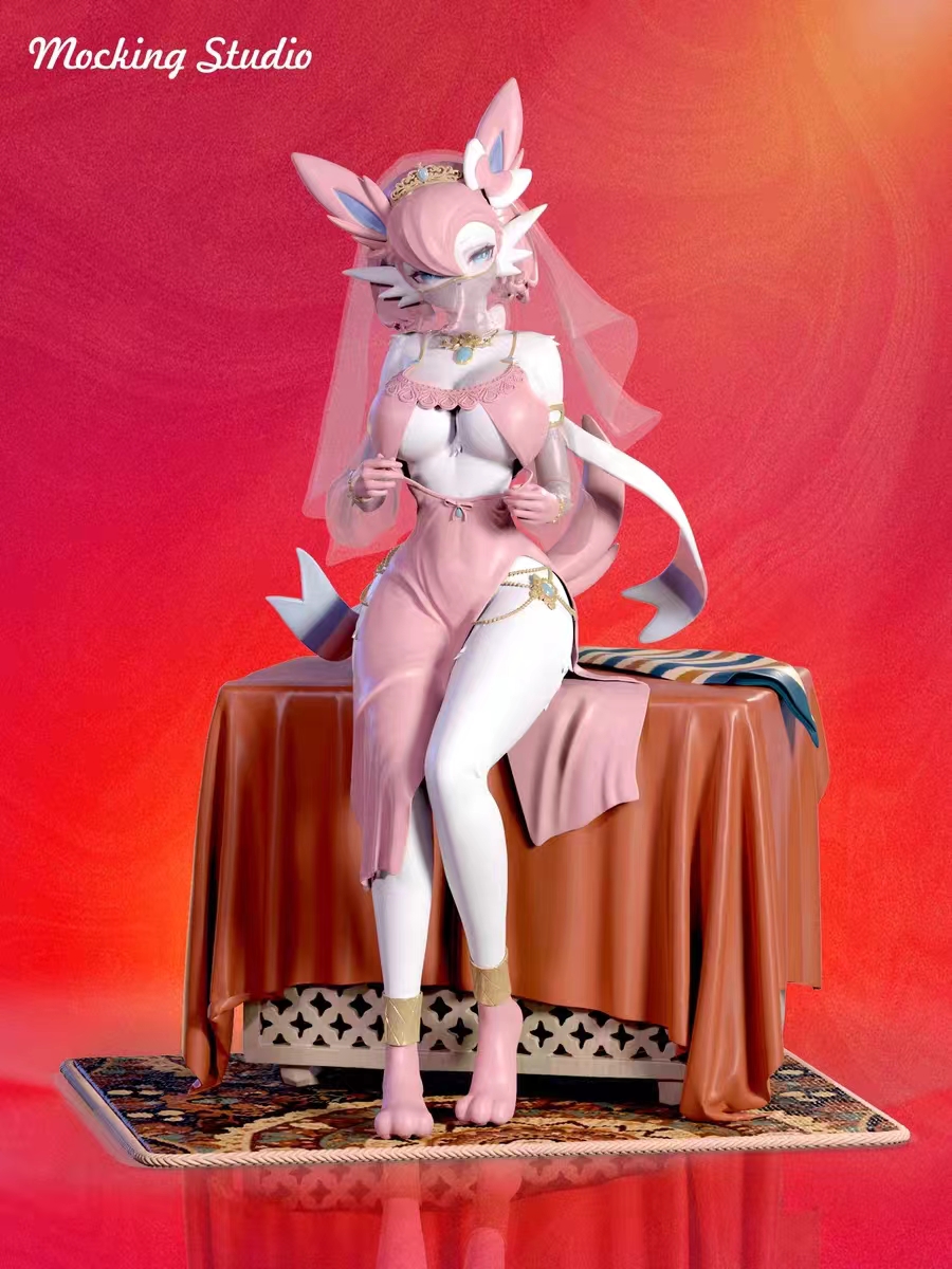MOCKING Studio - Western Dancer Fairy Eevee Espeon & Sylveon Statue(GK)