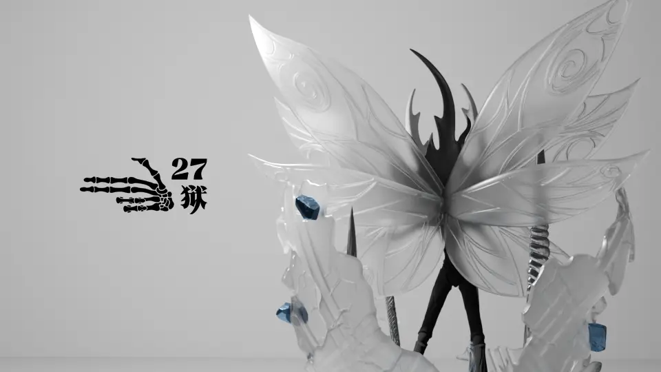 27abyss Studio -Hollow Knight Pure Vessel  Statue(GK)