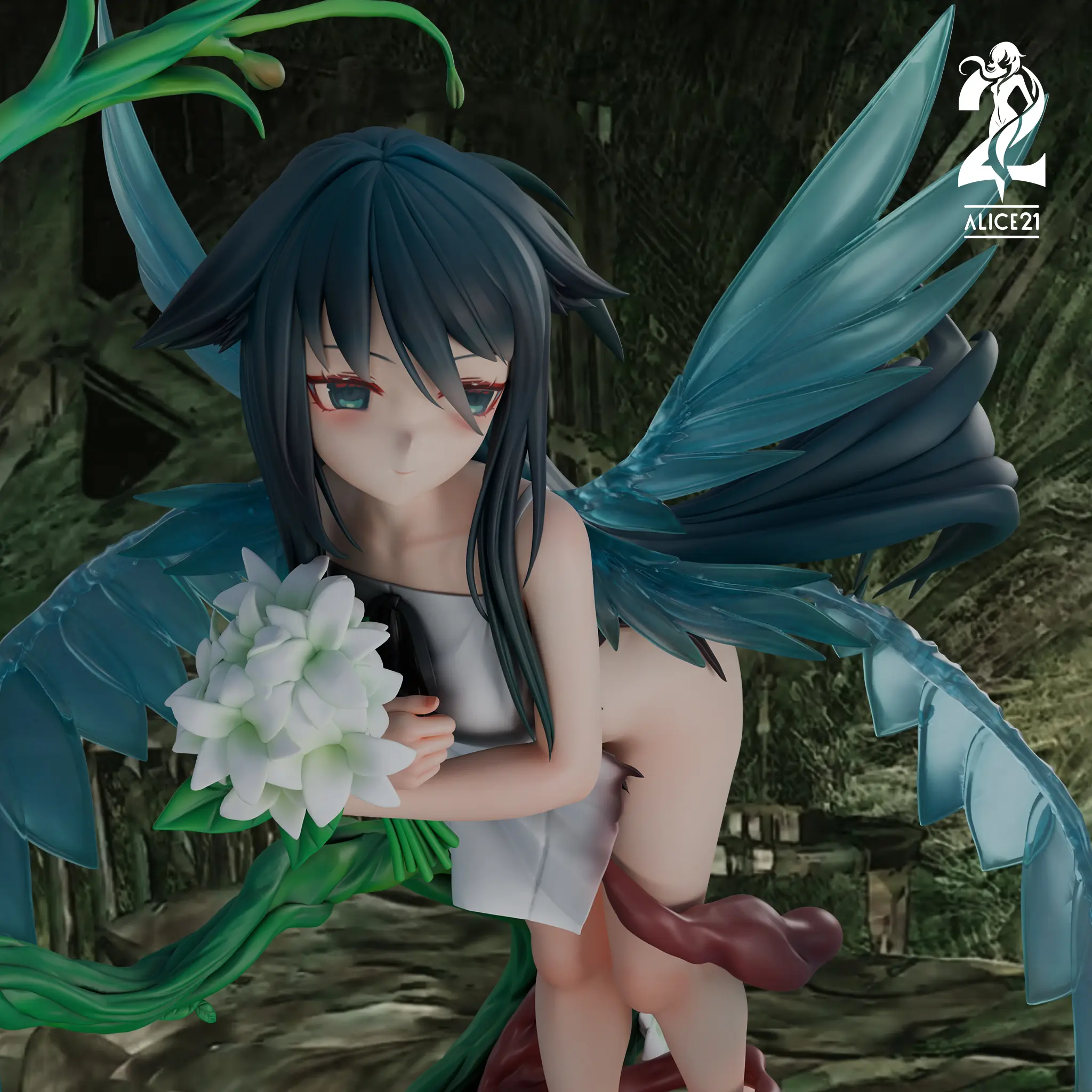 Alice21 Studio - Saya no Uta Terminal White Blossom Saya (Bloom Ending) Statue