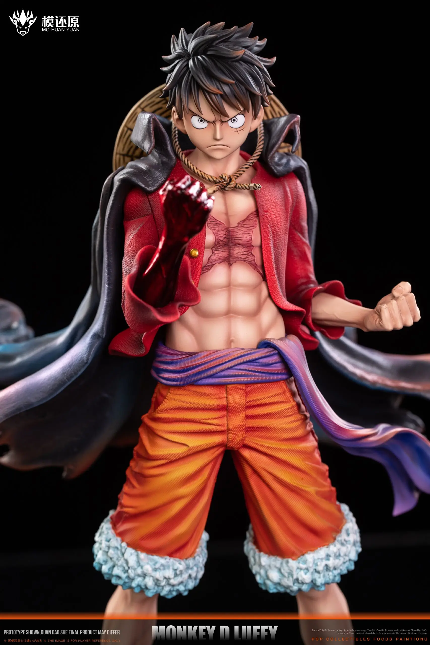 MoHuanYuan Studio -One Piece Onigashima Luffy Statue