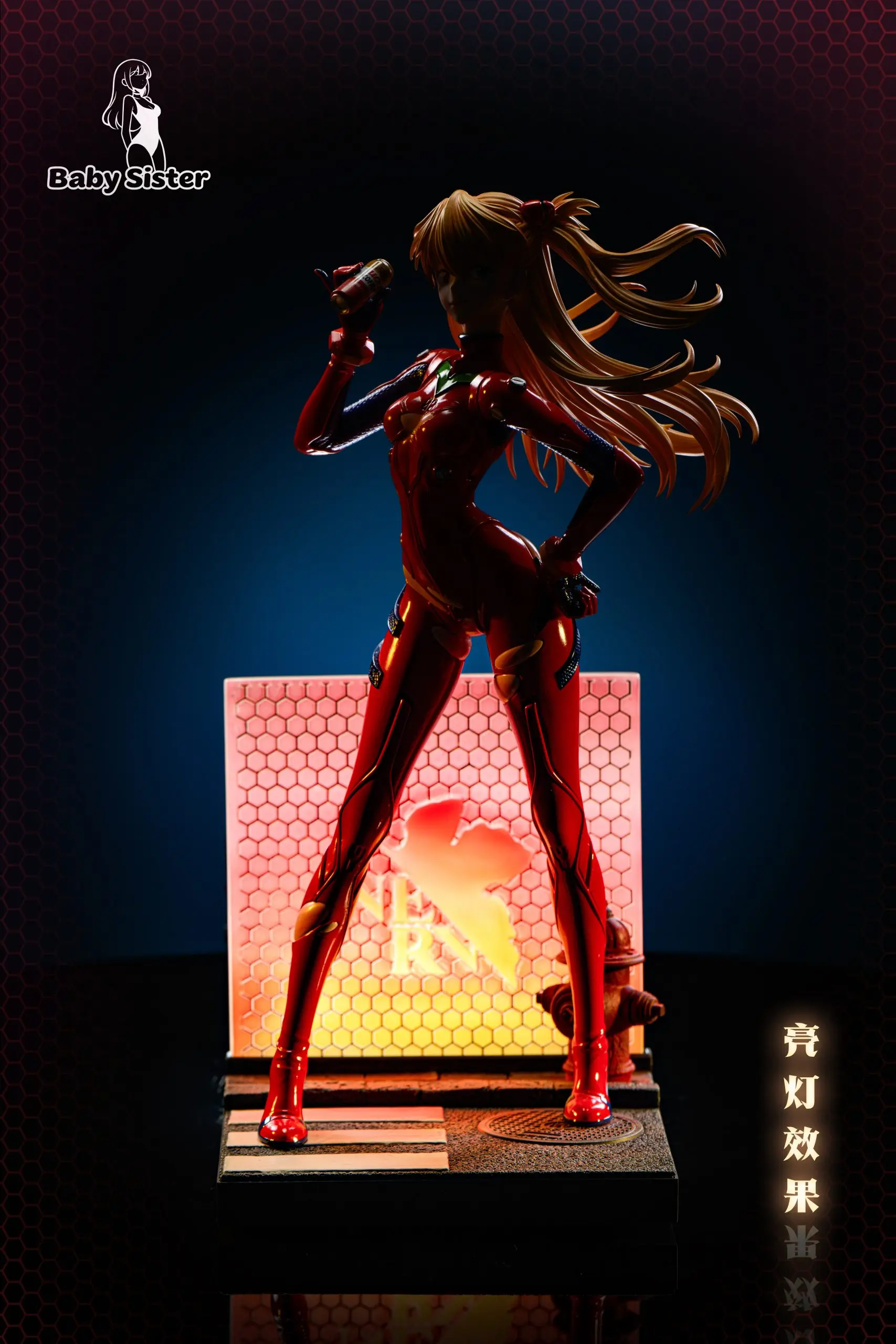 Baby Sister Studio - Soda Asuka Neon Genesis Evangelion Statue