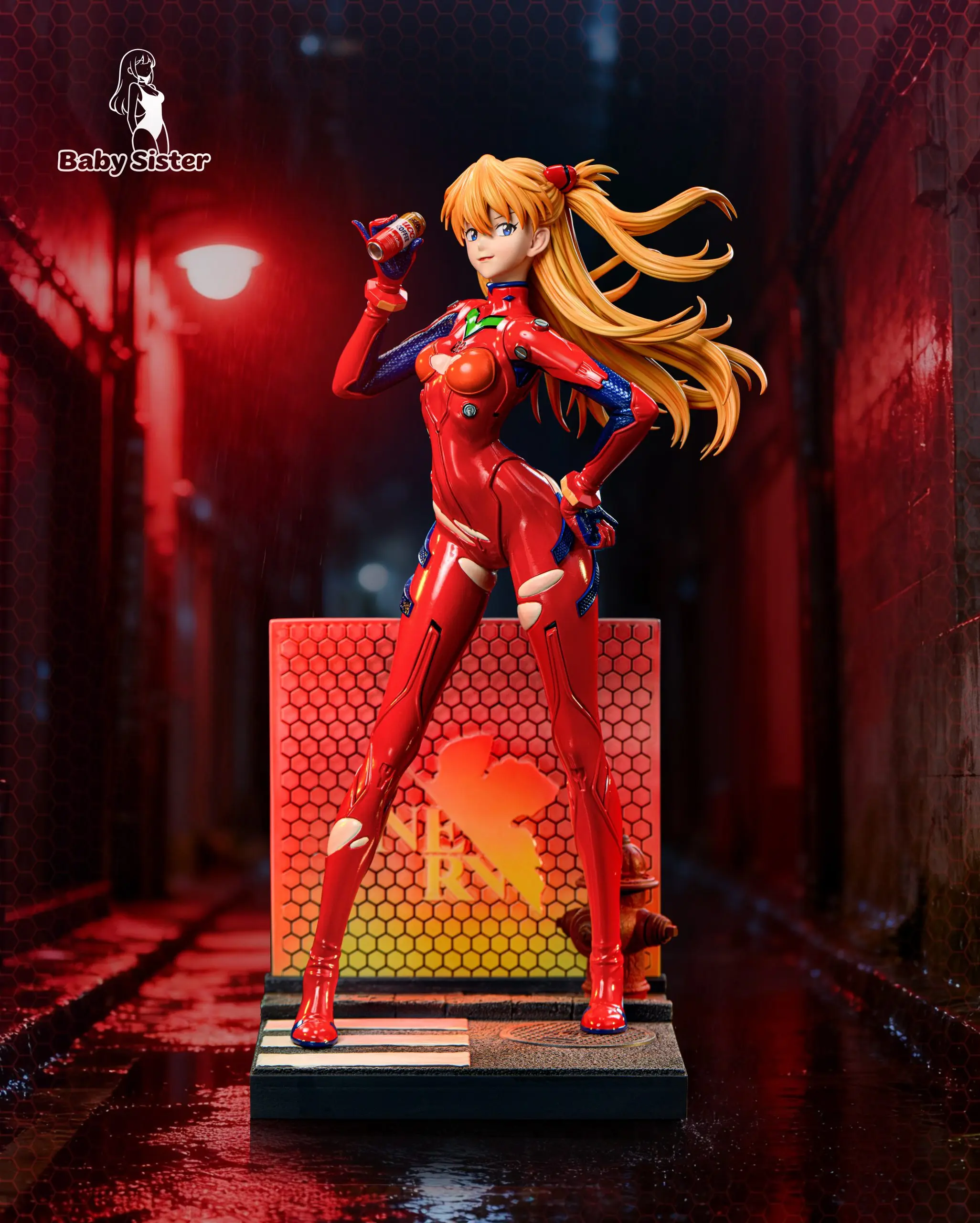 Baby Sister Studio - Soda Asuka Neon Genesis Evangelion Statue
