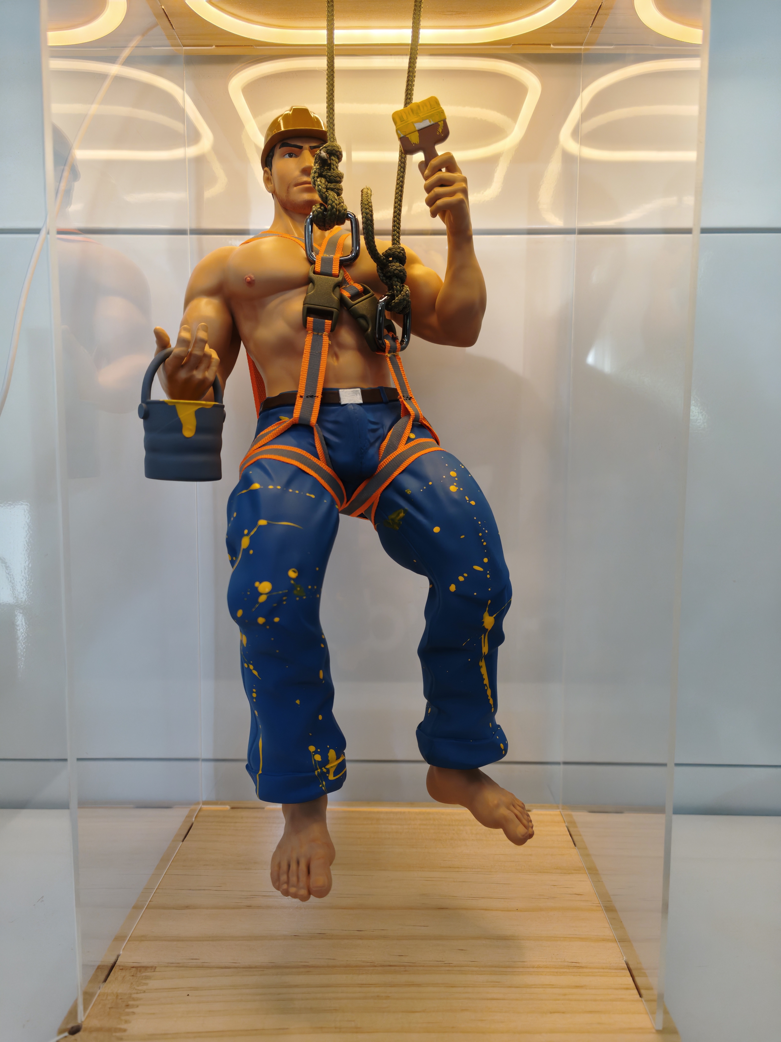 Salted Fish -Painter Statue  (Licensed)