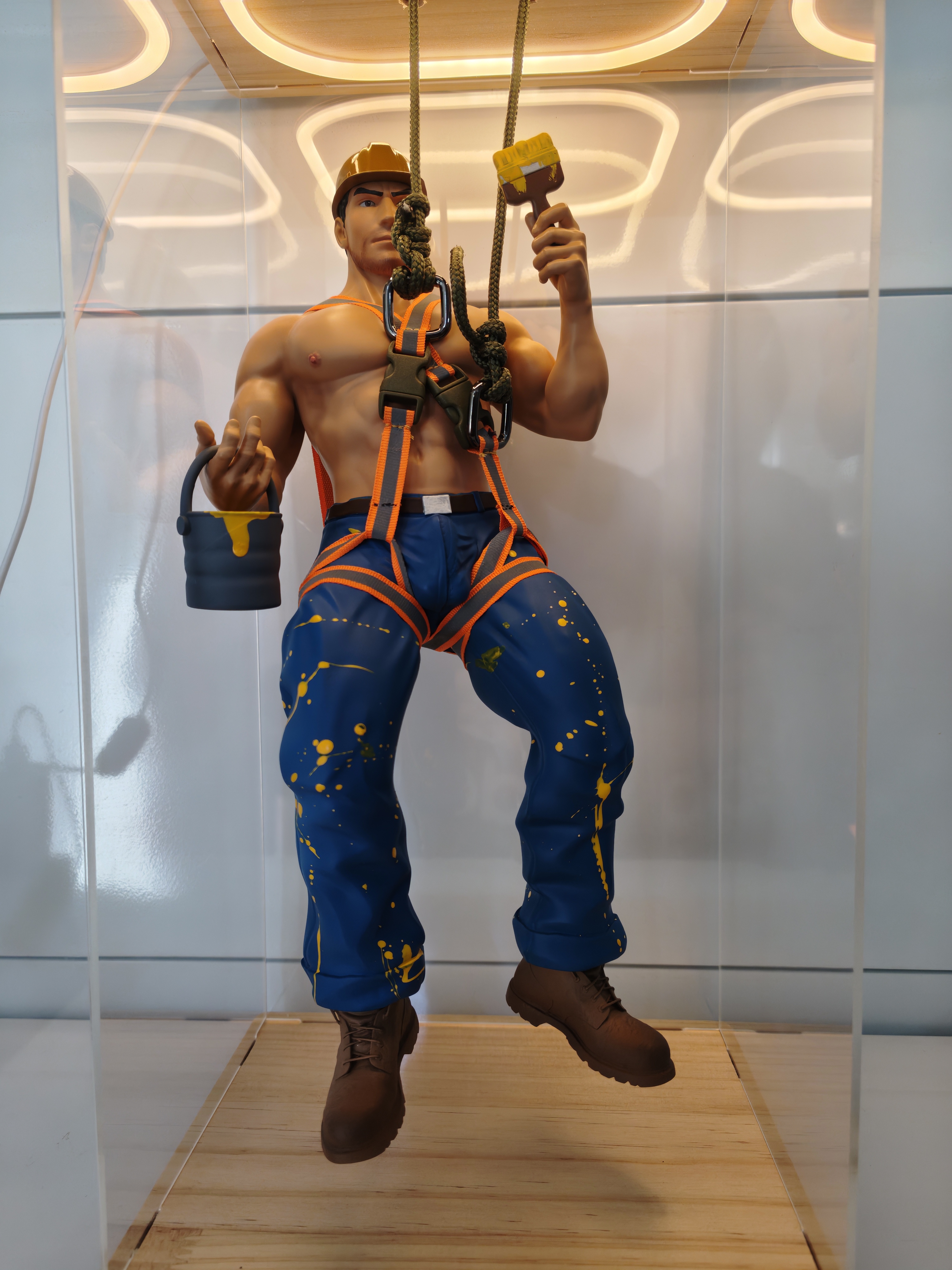 Salted Fish -Painter Statue  (Licensed)