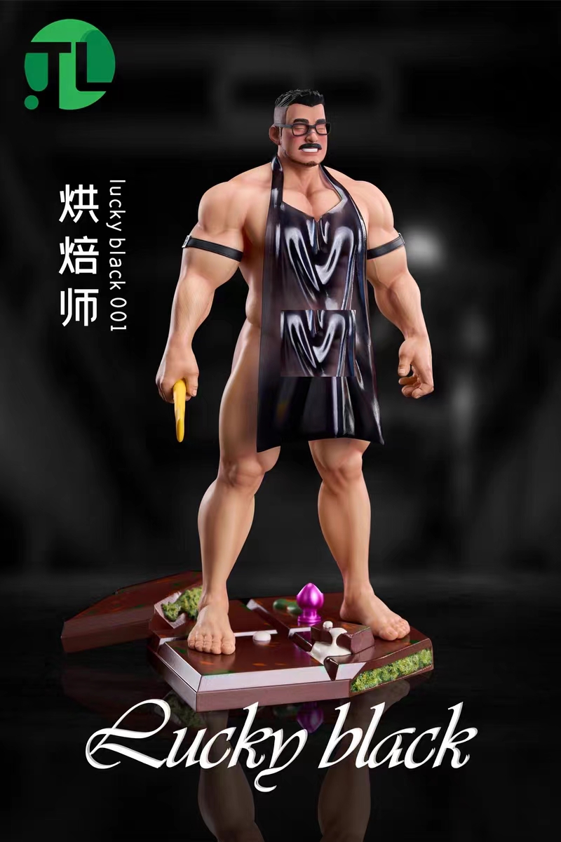 TU LE YAN JIU SUO Studio - Lucky Black 001 Statue 