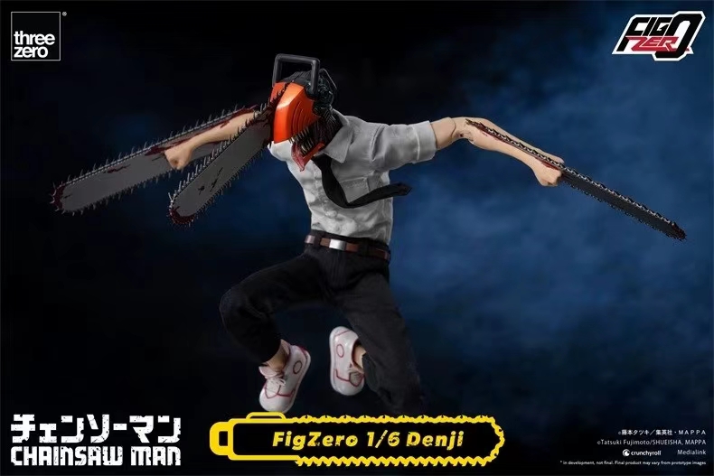 Threezero - CHAINSAW MAN FigZero 1/6 Denji 3Z04070M0 (Licensed)Action Figure