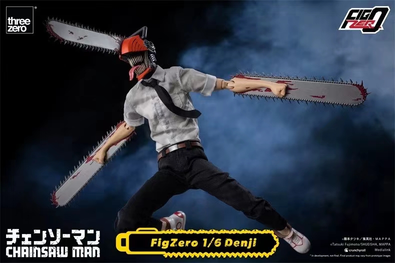 Threezero - CHAINSAW MAN FigZero 1/6 Denji 3Z04070M0 (Licensed)Action Figure