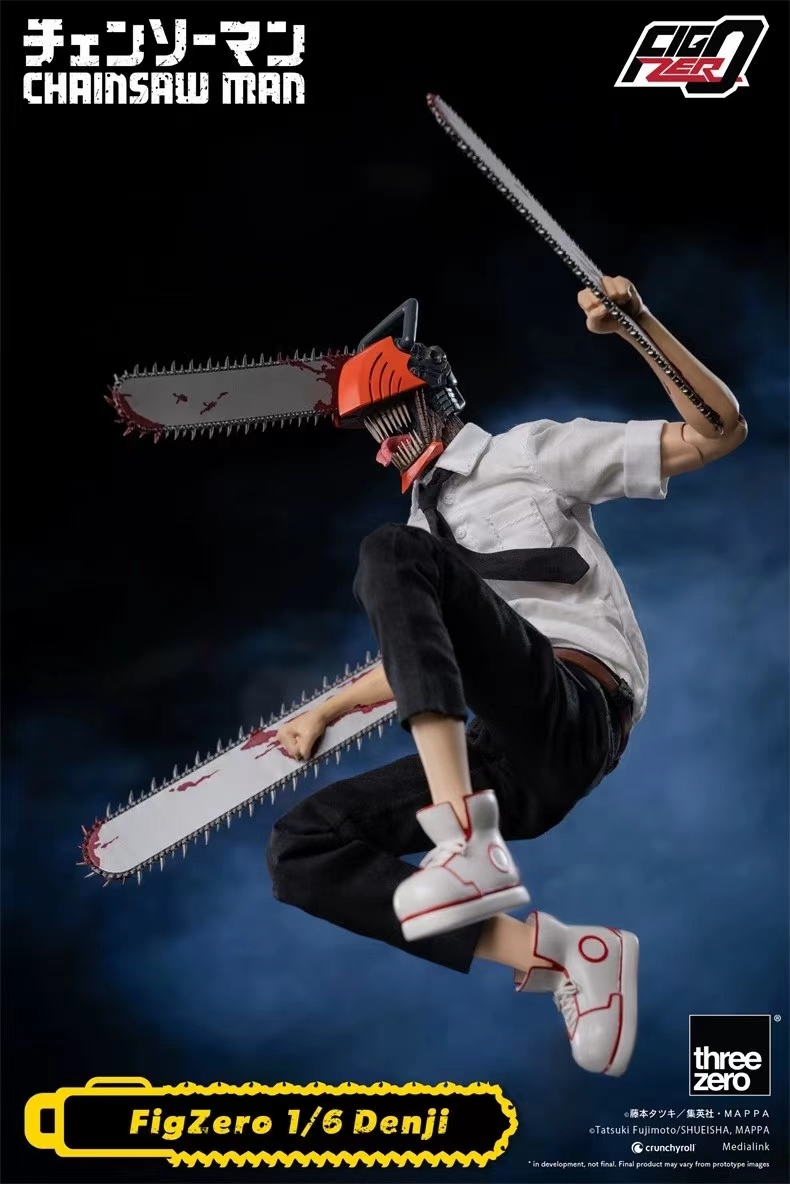 Threezero - CHAINSAW MAN FigZero 1/6 Denji 3Z04070M0 (Licensed)Action Figure