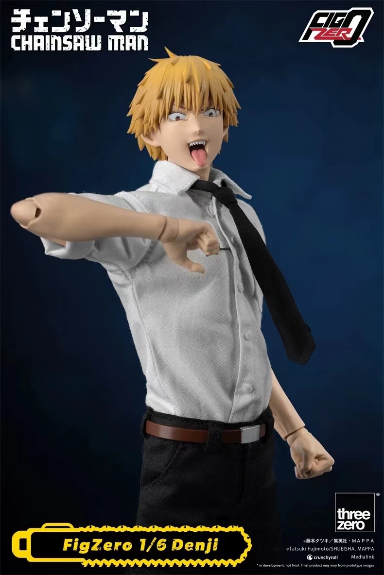 Threezero - CHAINSAW MAN FigZero 1/6 Denji 3Z04070M0 (Licensed)Action Figure