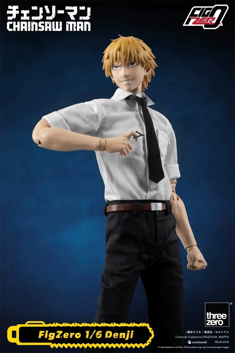 Threezero - CHAINSAW MAN FigZero 1/6 Denji 3Z04070M0 (Licensed)Action Figure